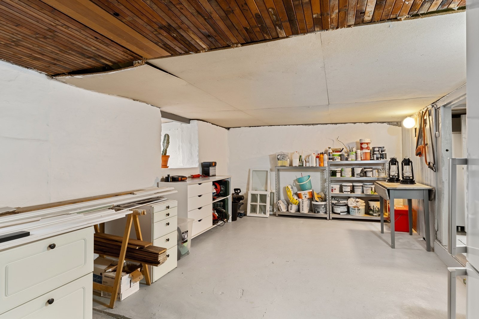 Innredet kjeller Galleribilde