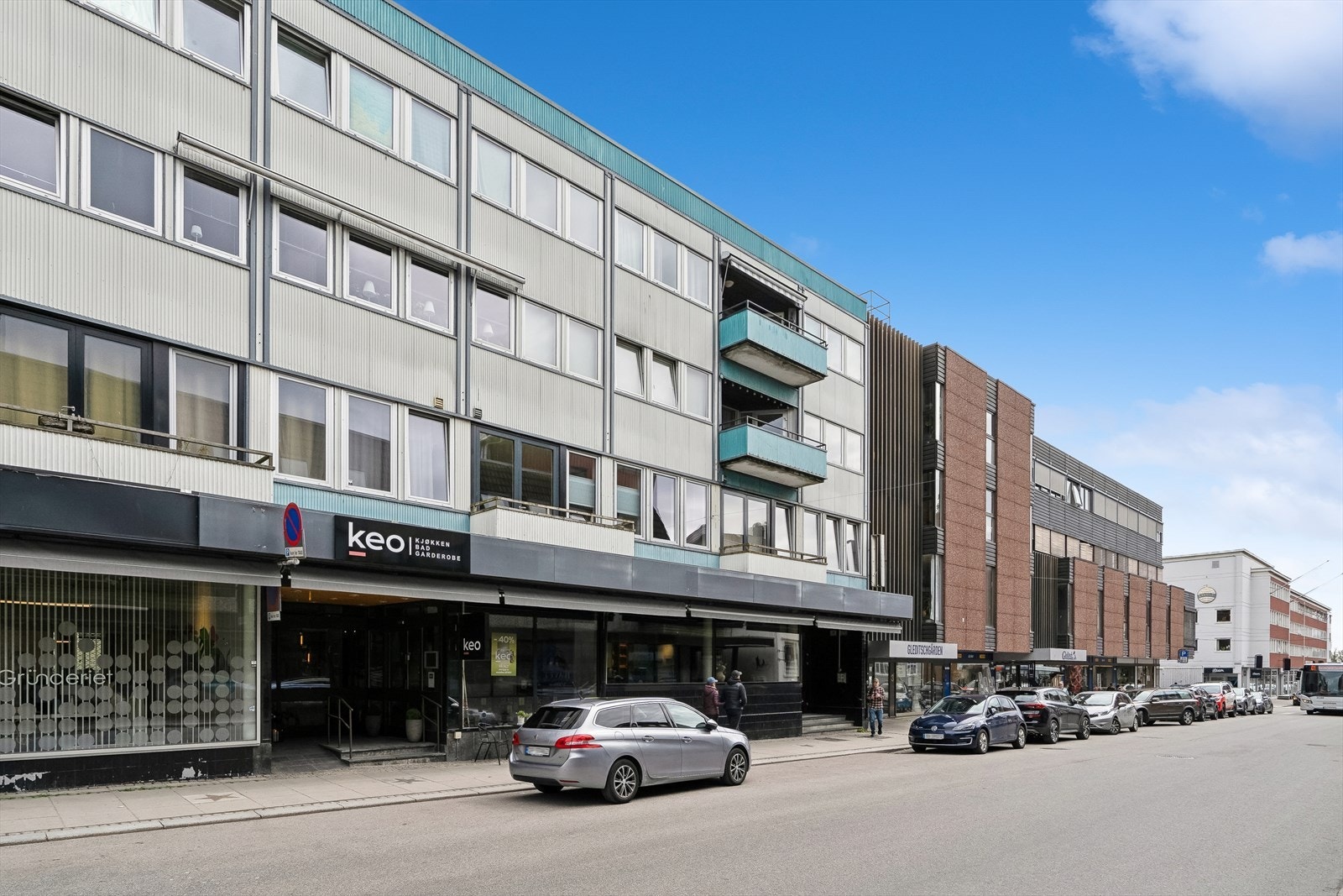Leiligheten har beliggenhet i 2. etasje Galleribilde