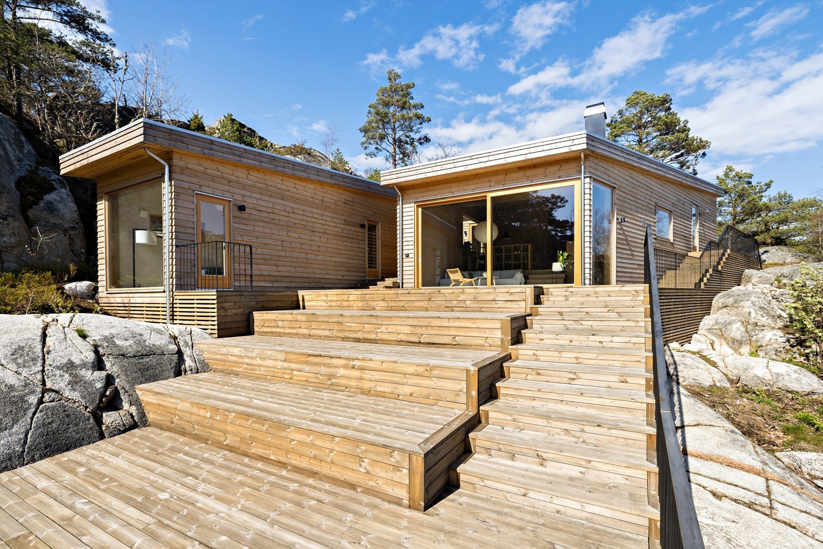 Fasade og terrasser Galleribilde