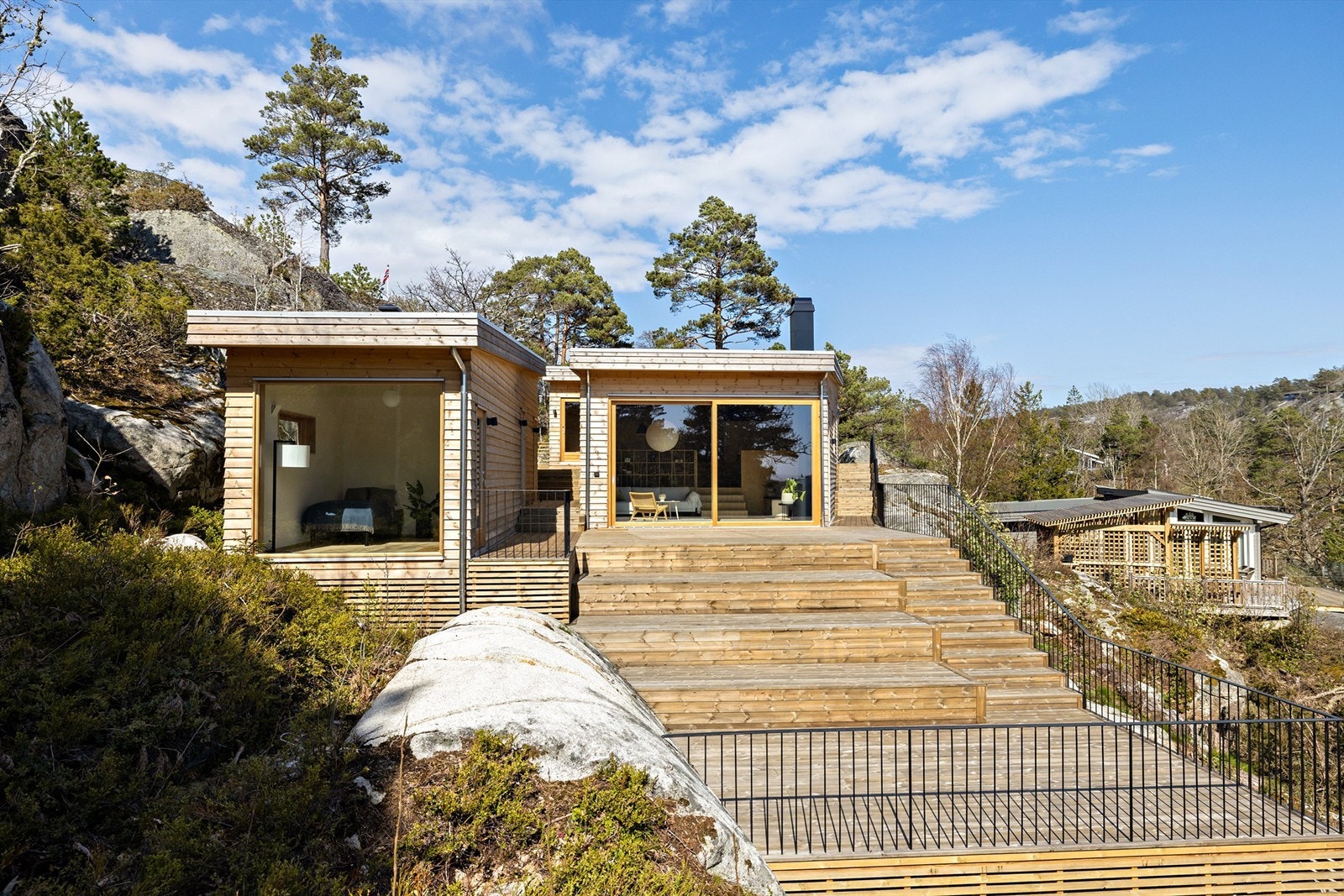 Fasade og terrasser Galleribilde