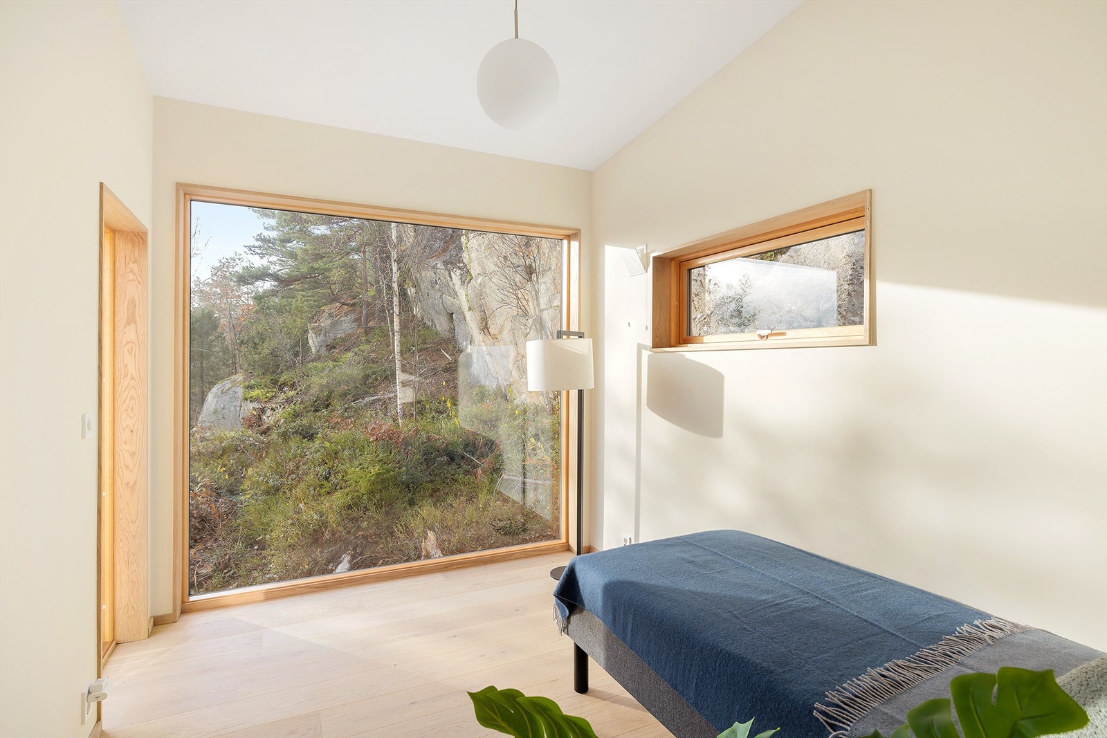 Fantastisk utsyn fra soverommet Galleribilde