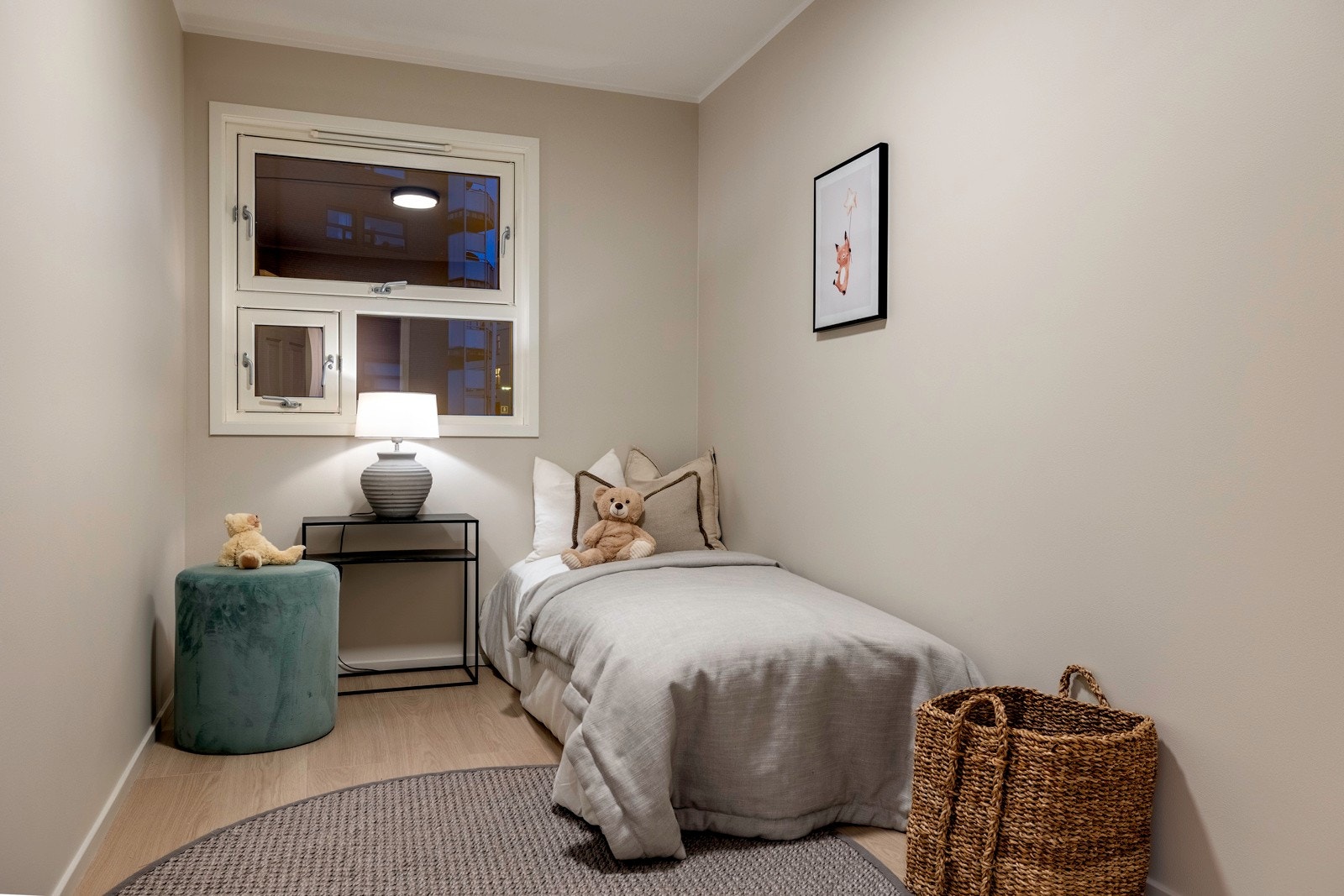 Soverommene har østvendte vinduer. Galleribilde