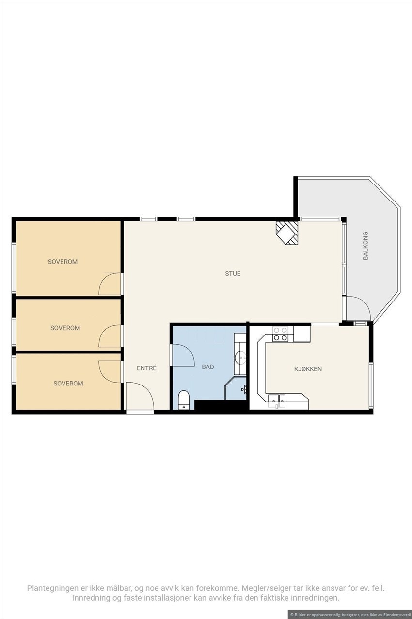 Plantegning 2.etasje. Galleribilde