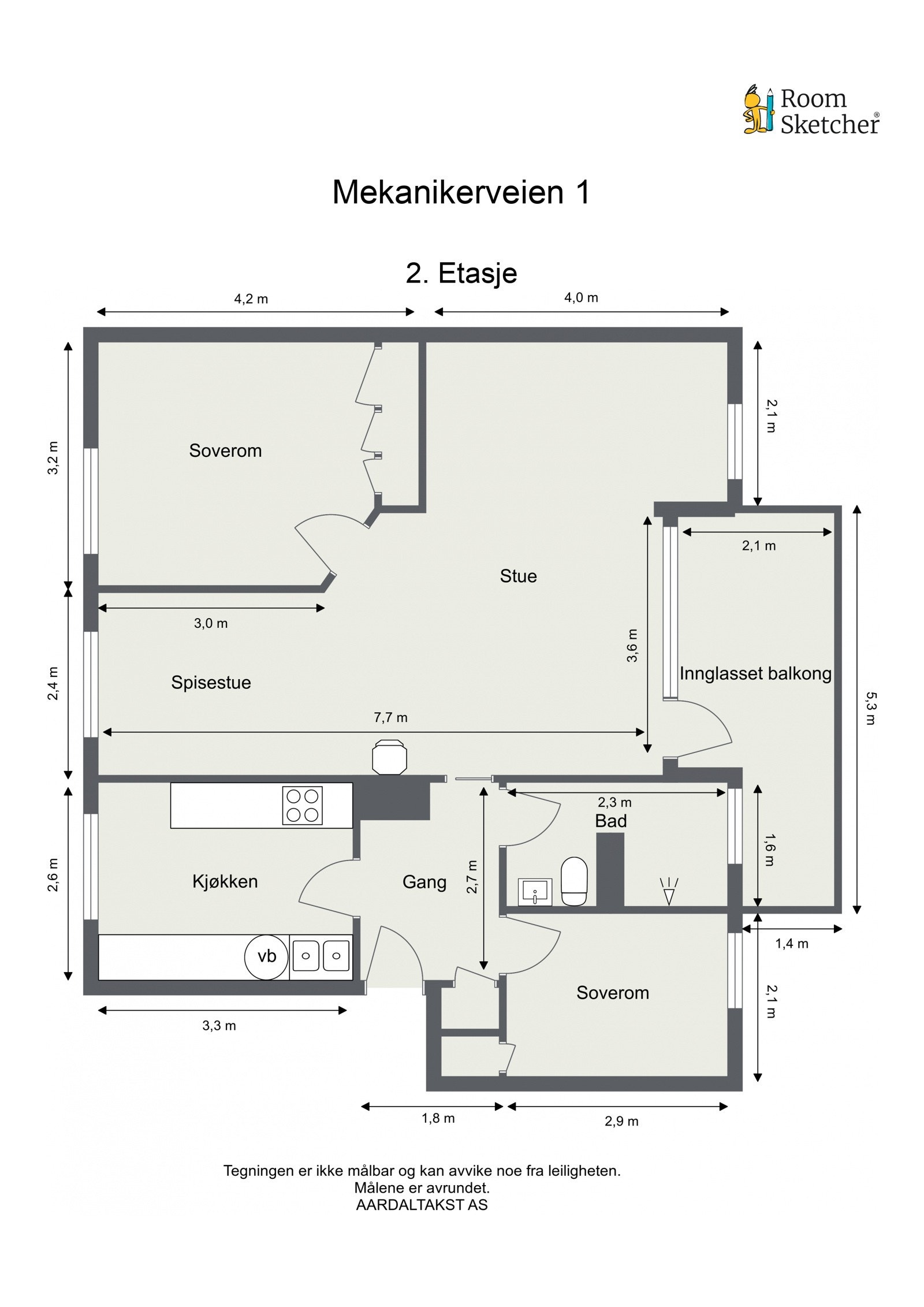Planskisse. Galleribilde