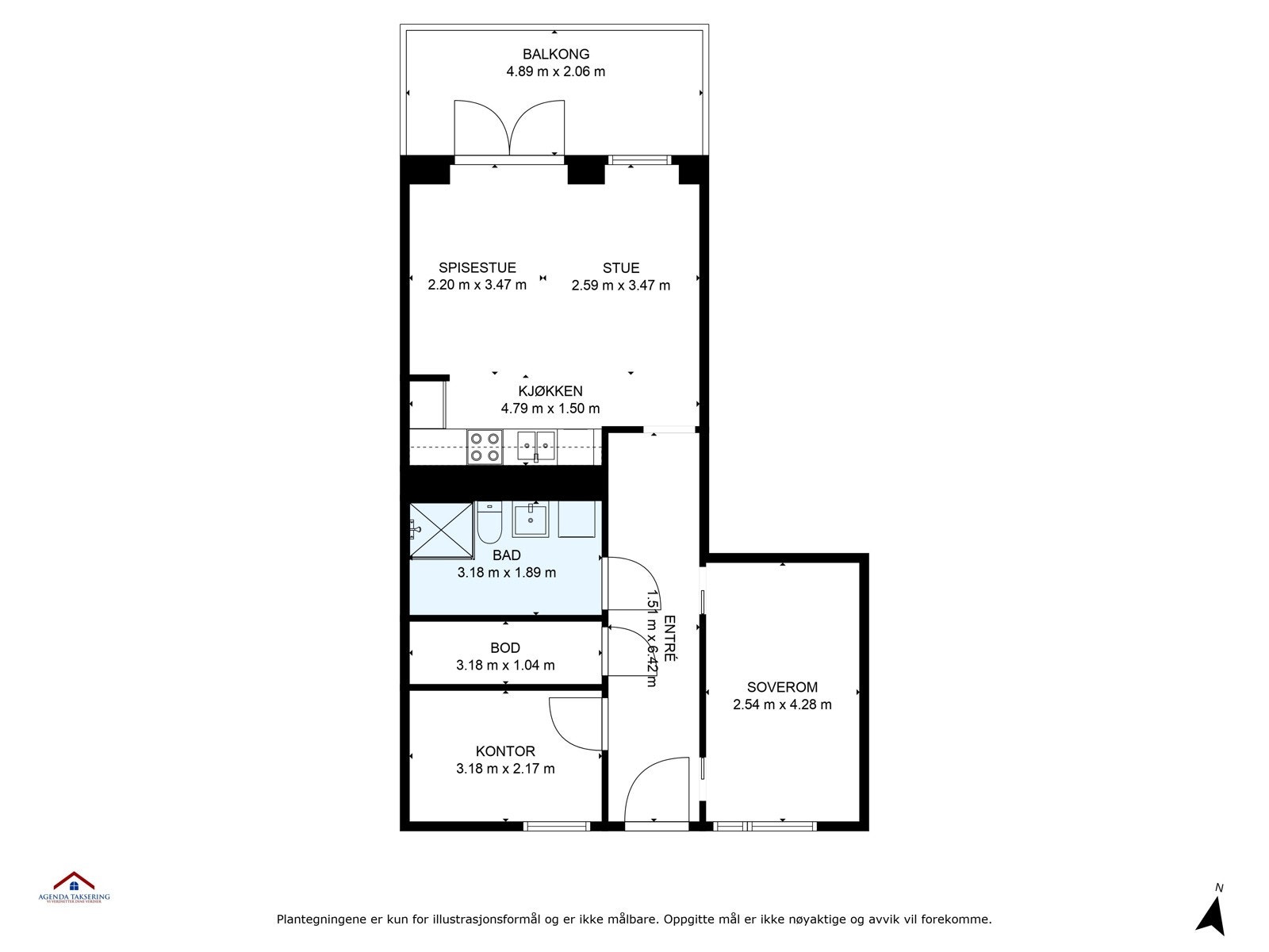 Plantegning. Galleribilde