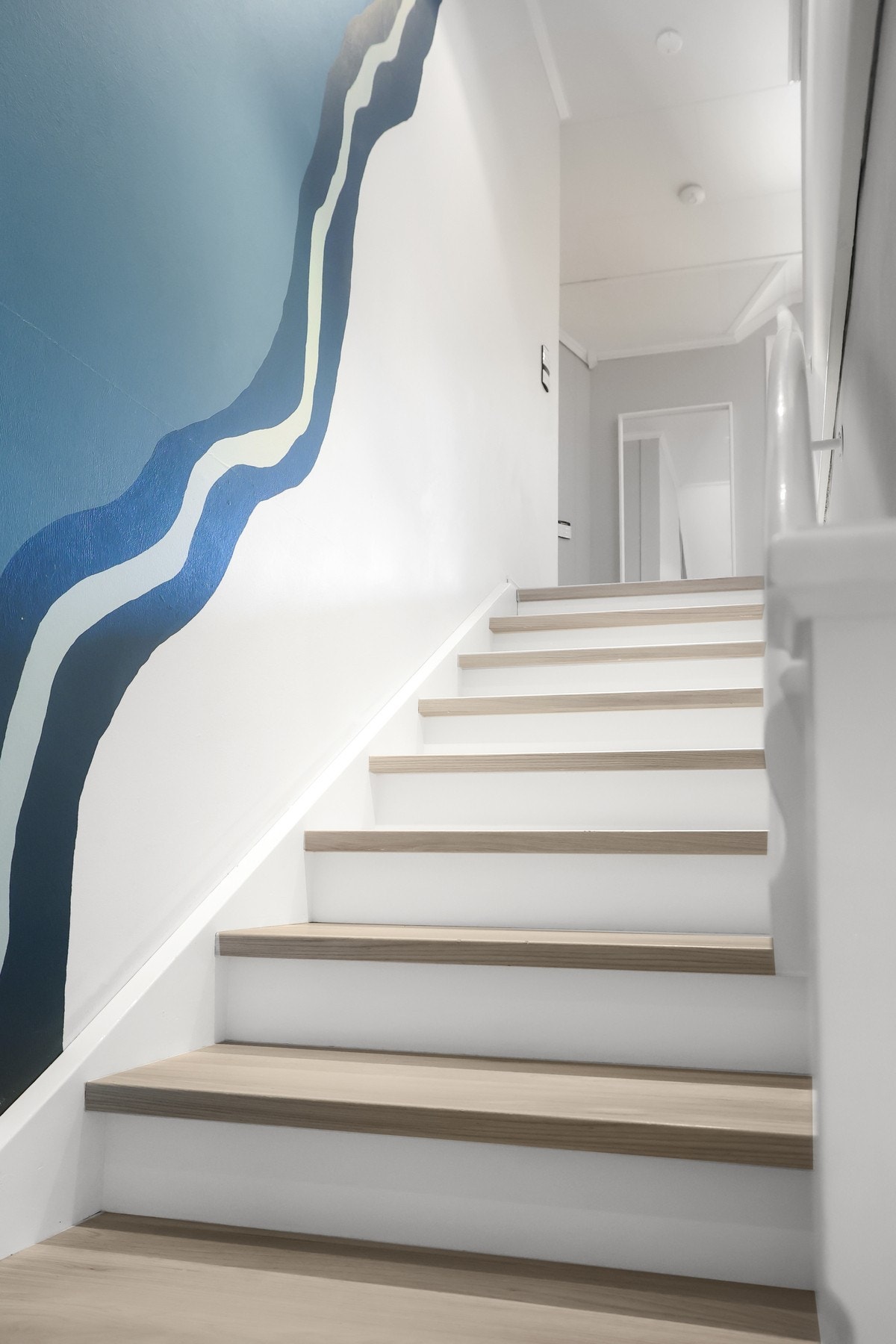 Trapp opp til loftsetasjen. Galleribilde