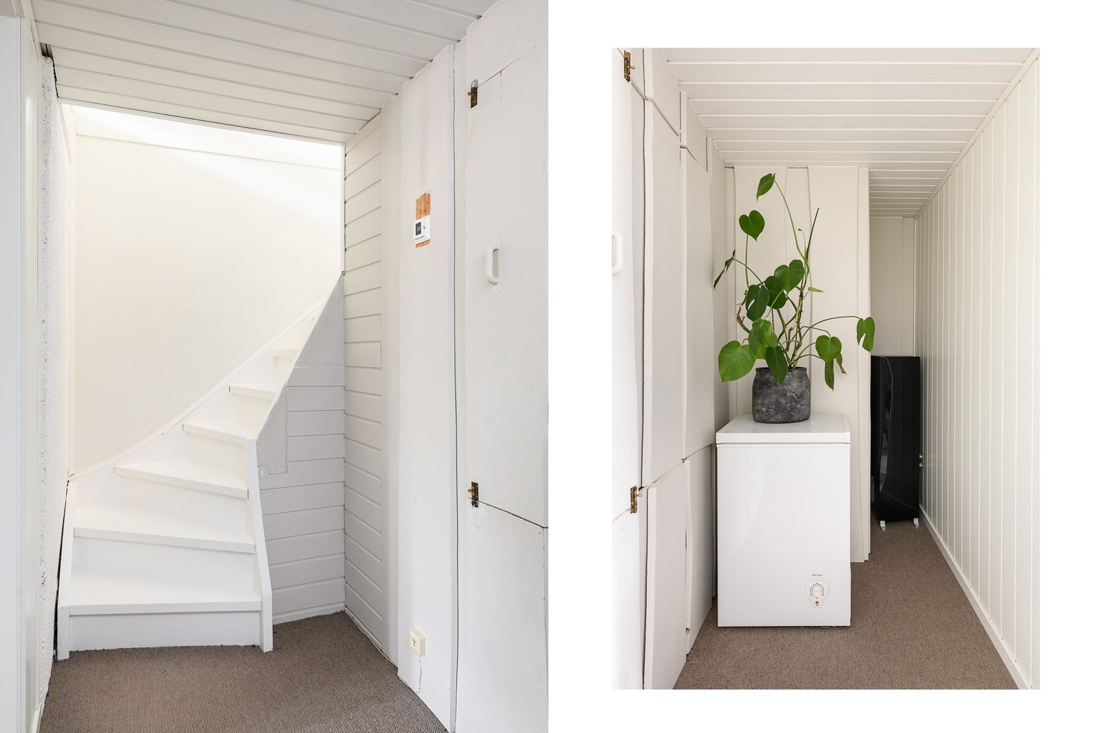 Trappesats og lagringsmuligheter. Galleribilde