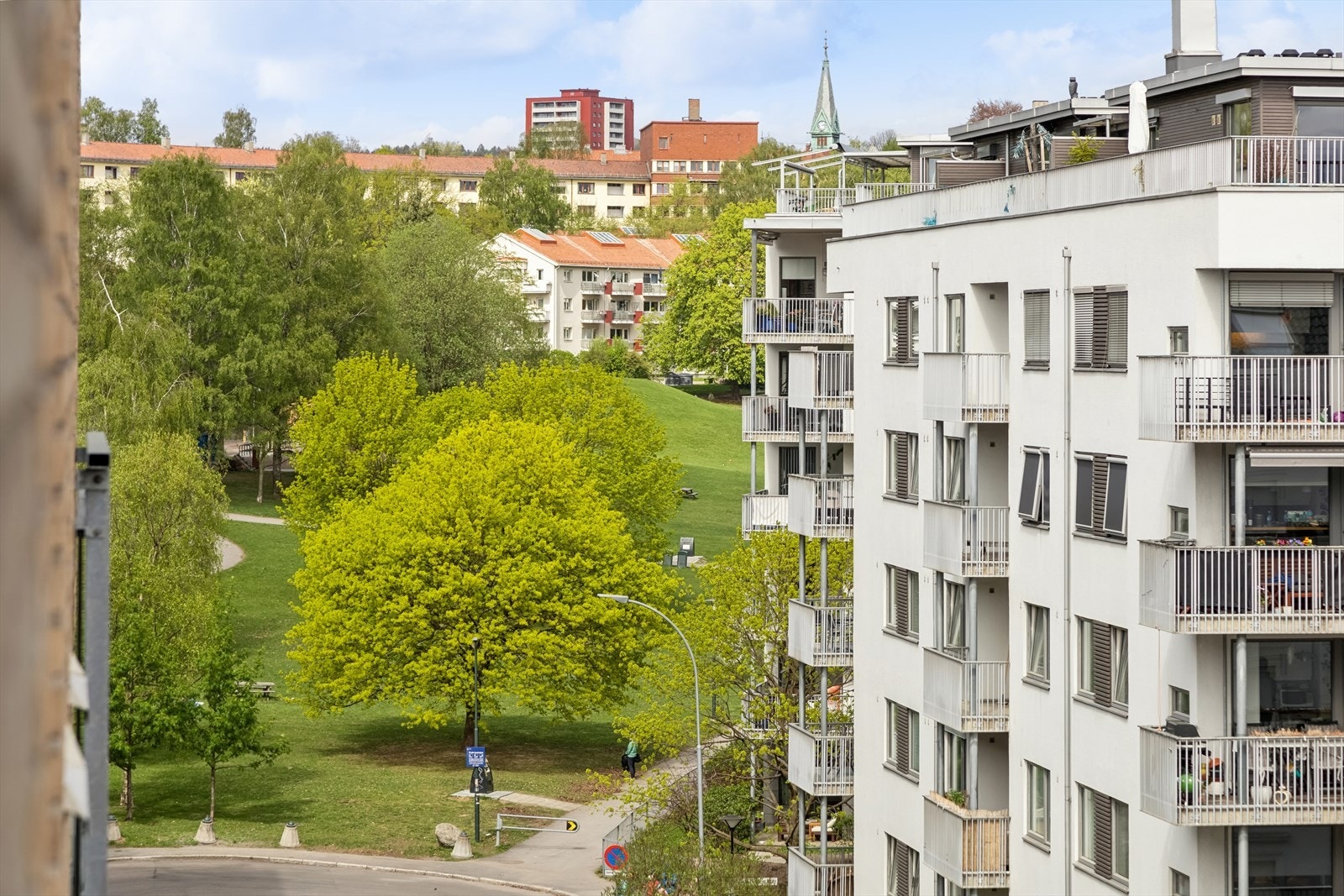 Utsikt mot Iladalen fra den franske balkongen. Galleribilde