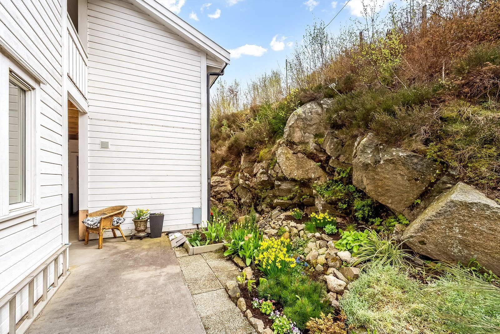 Inngangsparti på bakside (felles) Galleribilde