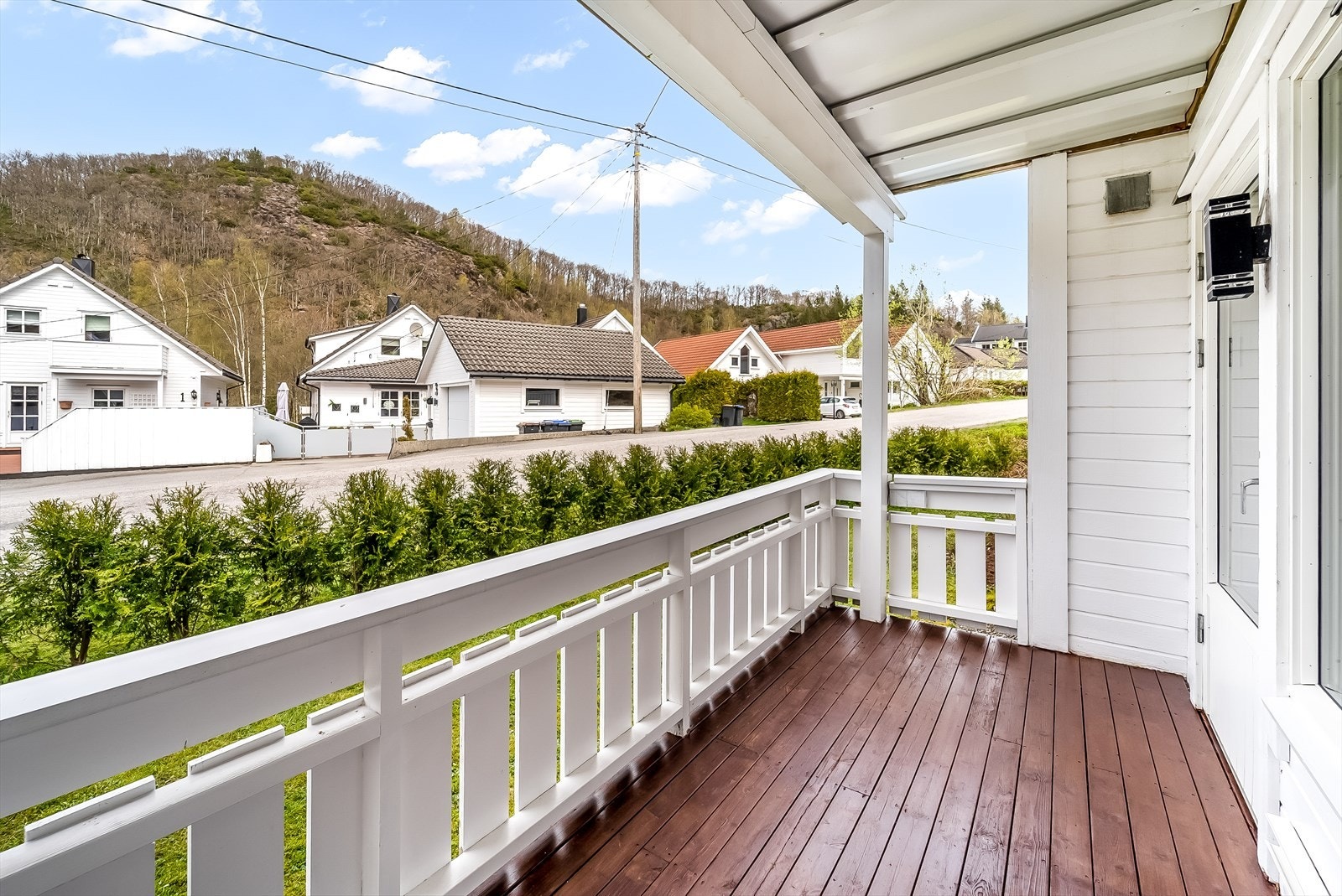 Veranda med utgang fra stue Galleribilde