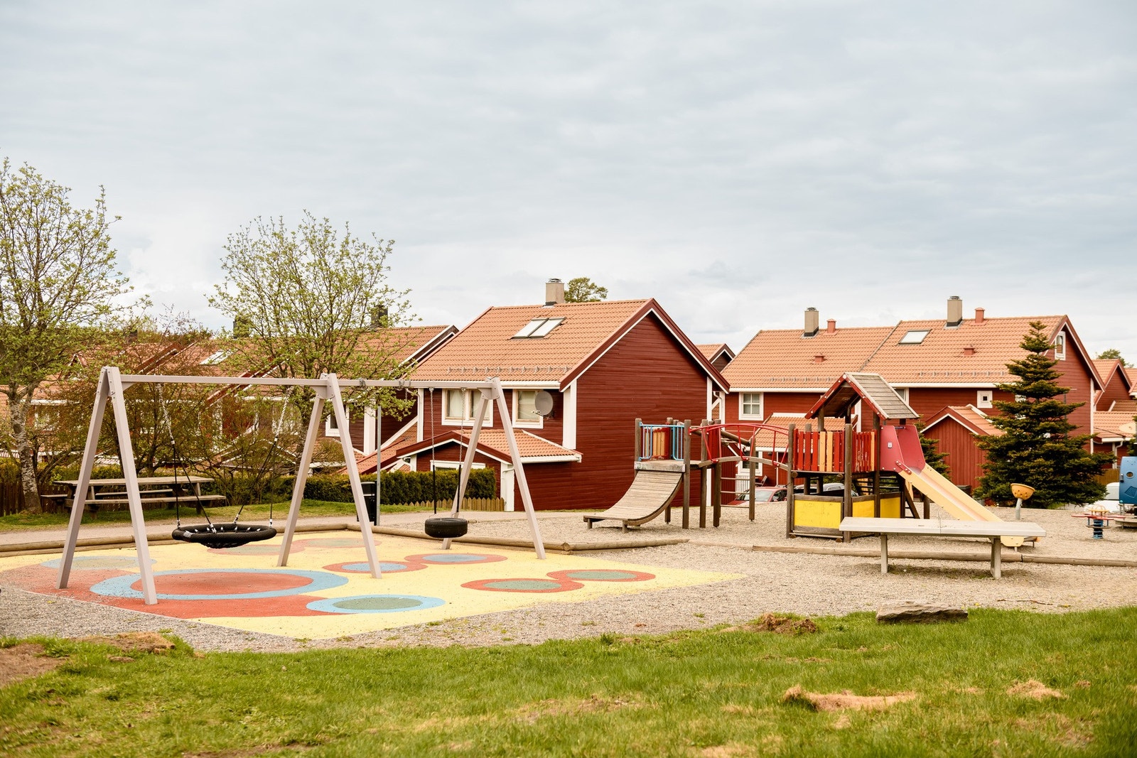 Kort vei til nærmest lekeplass. Galleribilde