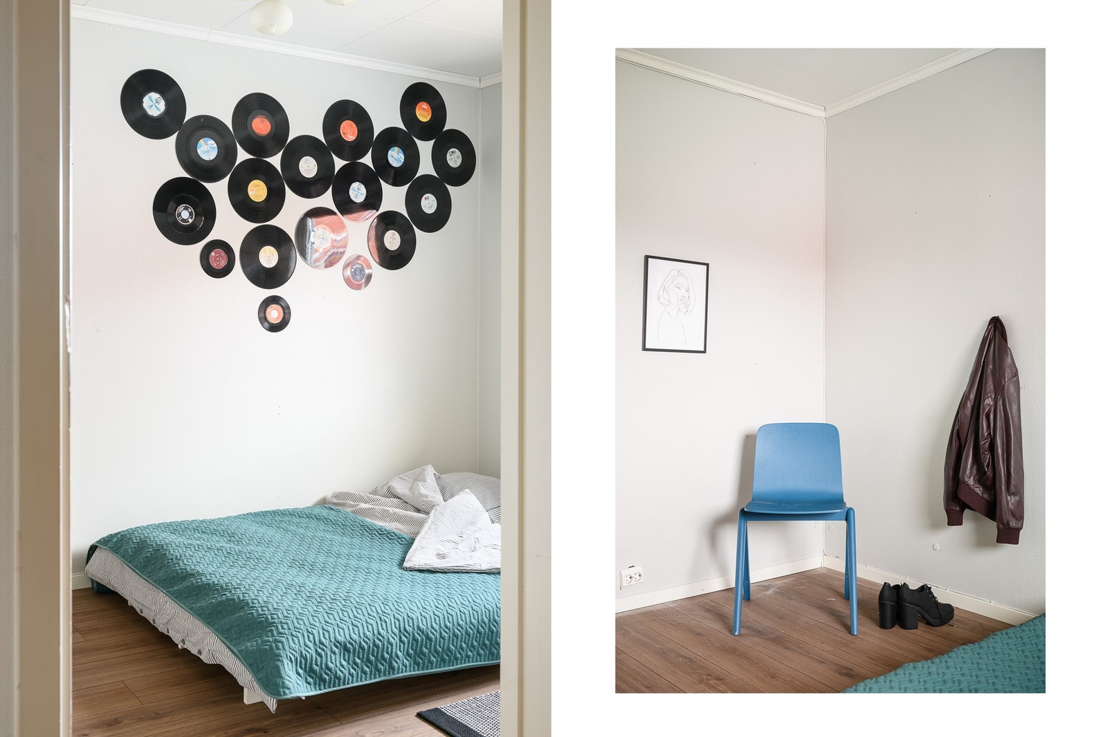 God tumleplass etter møblering. Galleribilde