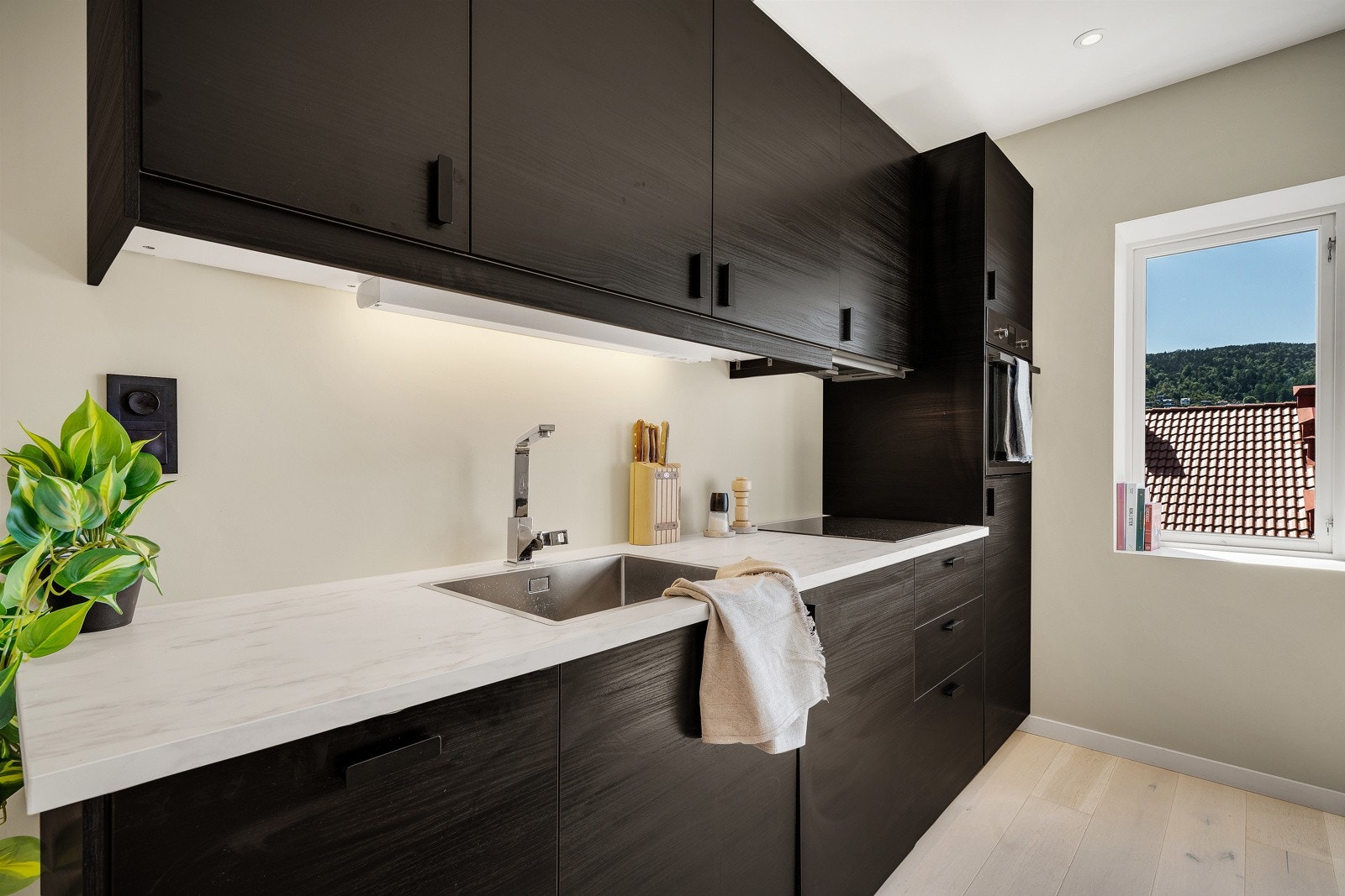 Et godt kjøkken å lage mat på. Galleribilde