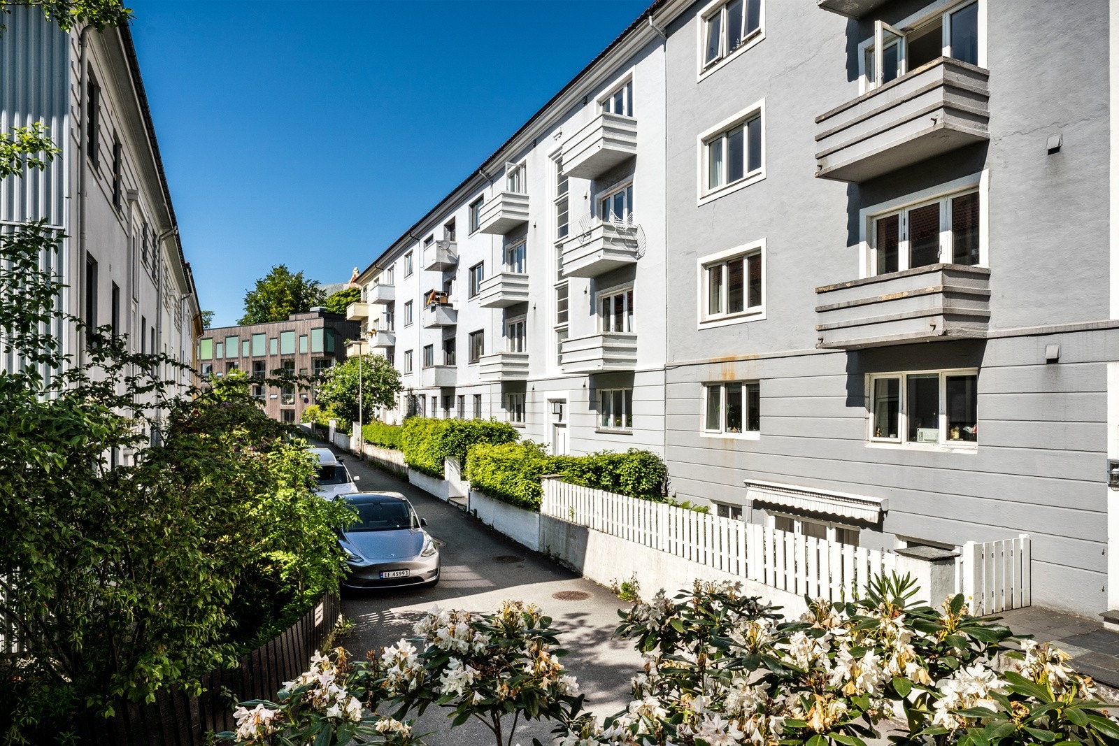 Flott fasade. Galleribilde