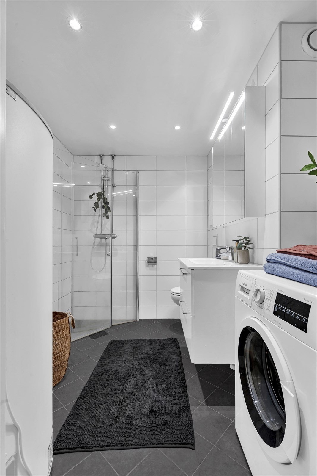 Badet har opplegg for vaskemaskin Galleribilde