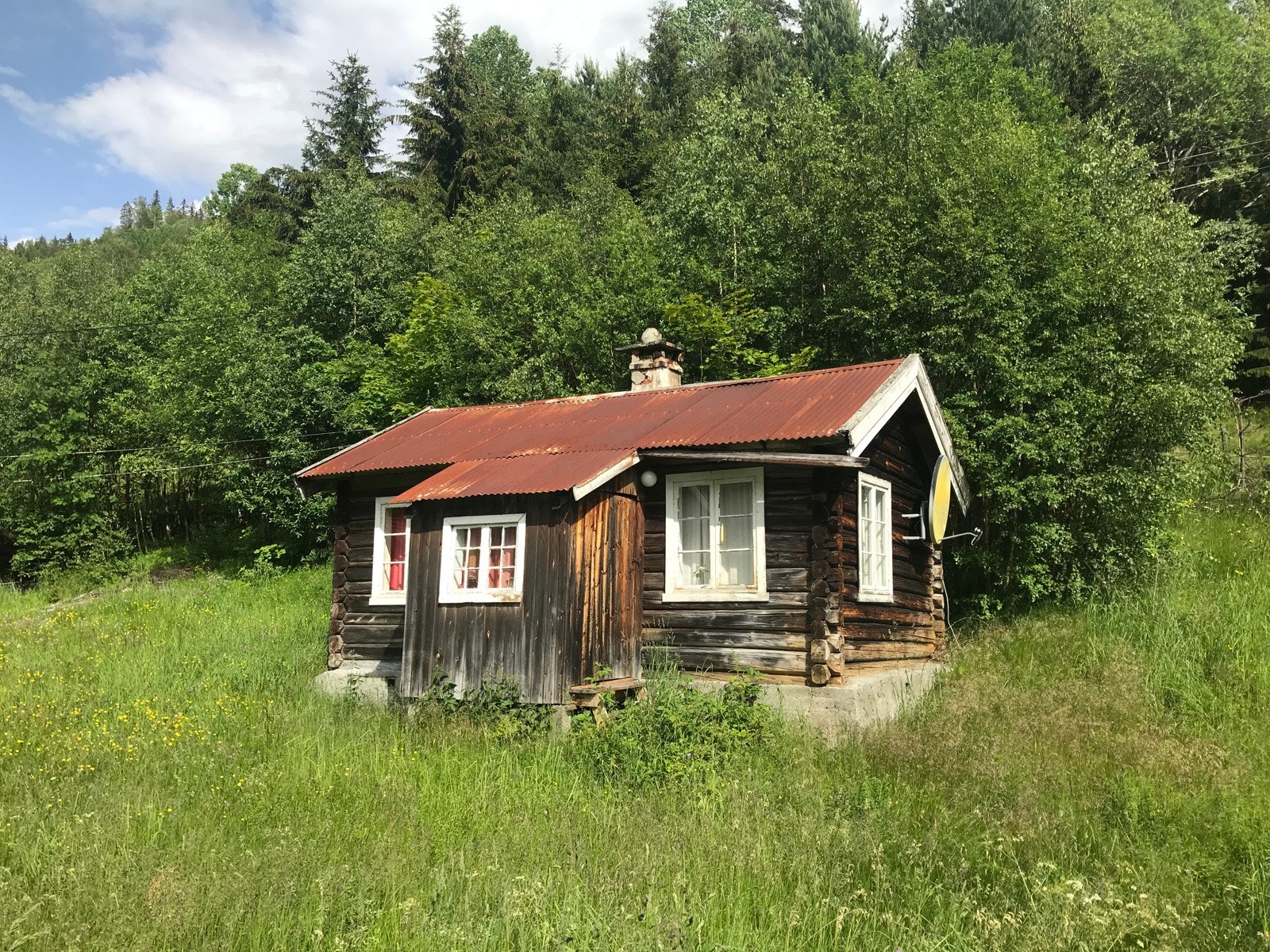 Sommerstua på tunet Galleribilde