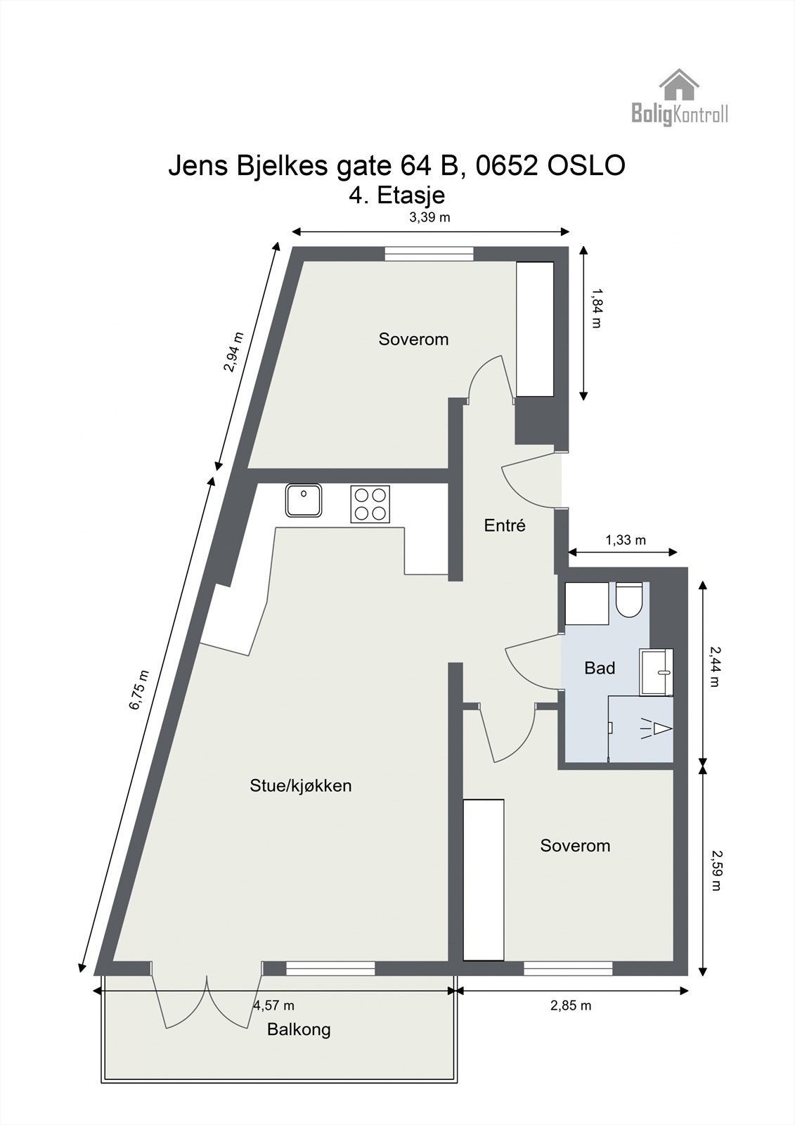 Plantegning. Galleribilde