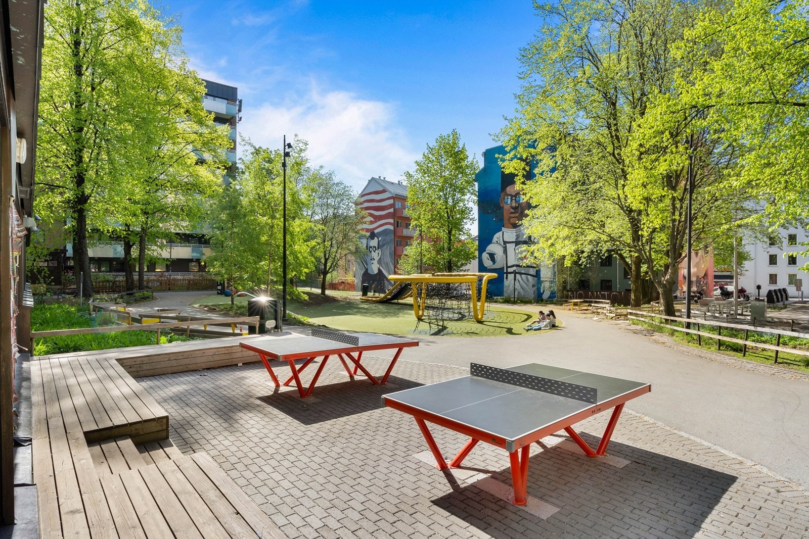 Det er flere hyggelige områder i umiddelbar nærhet. Galleribilde