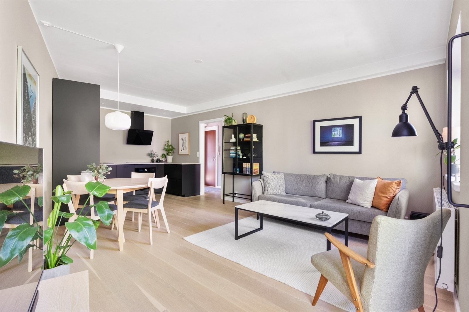 Hele leiligheten ble totaloppusset i 2020. Galleribilde