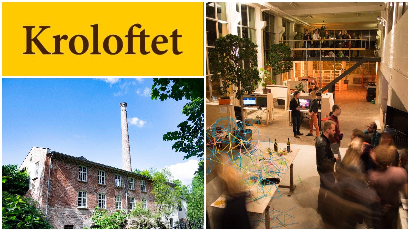 Kroloftet er et arbeidsfelleskap i samme bygg som balanserer mellom design, kunst, teknologi og rein og skjær moro. Galleribilde