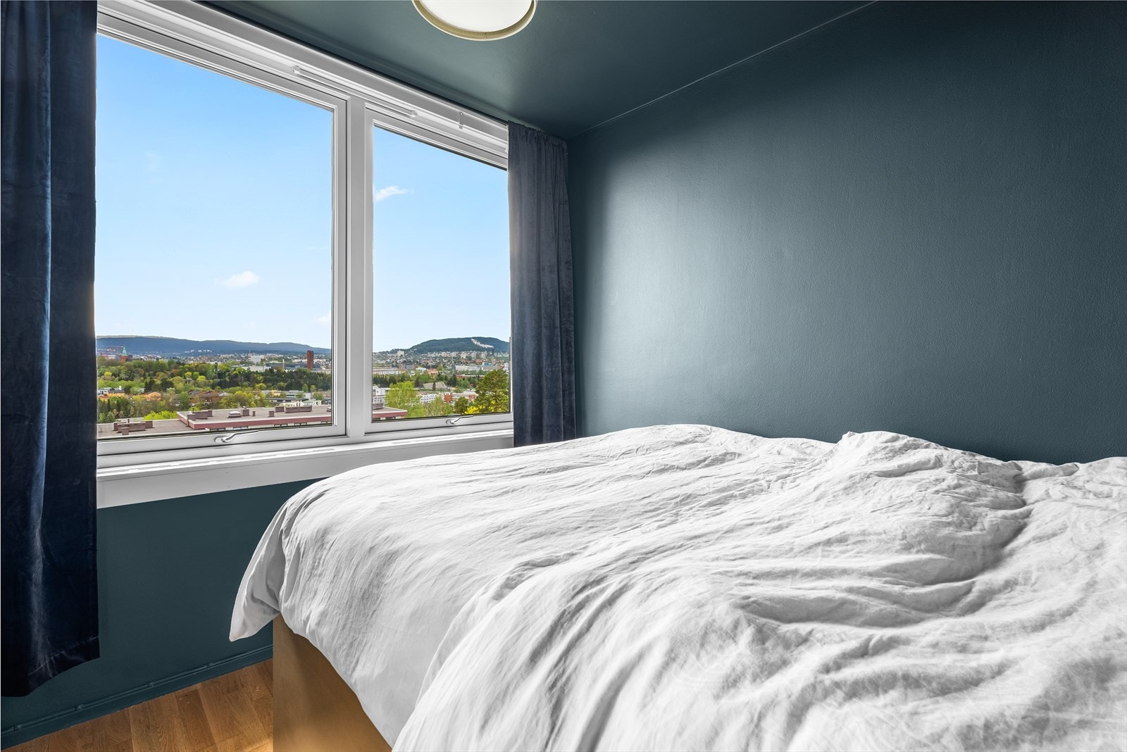 Tenk å våkne opp til denne flotte utsikten fra soverommet. Galleribilde