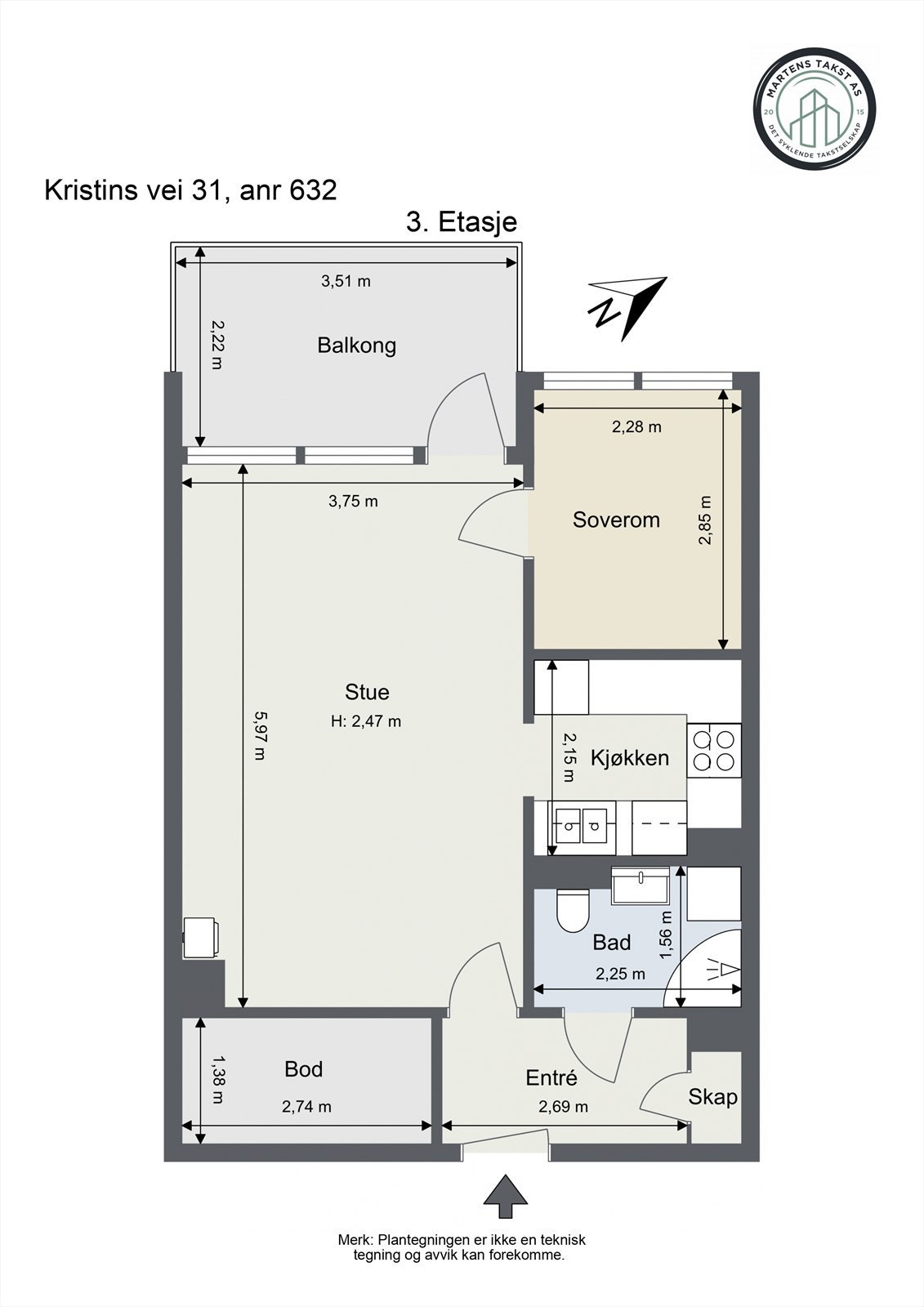 Plantegning. Galleribilde