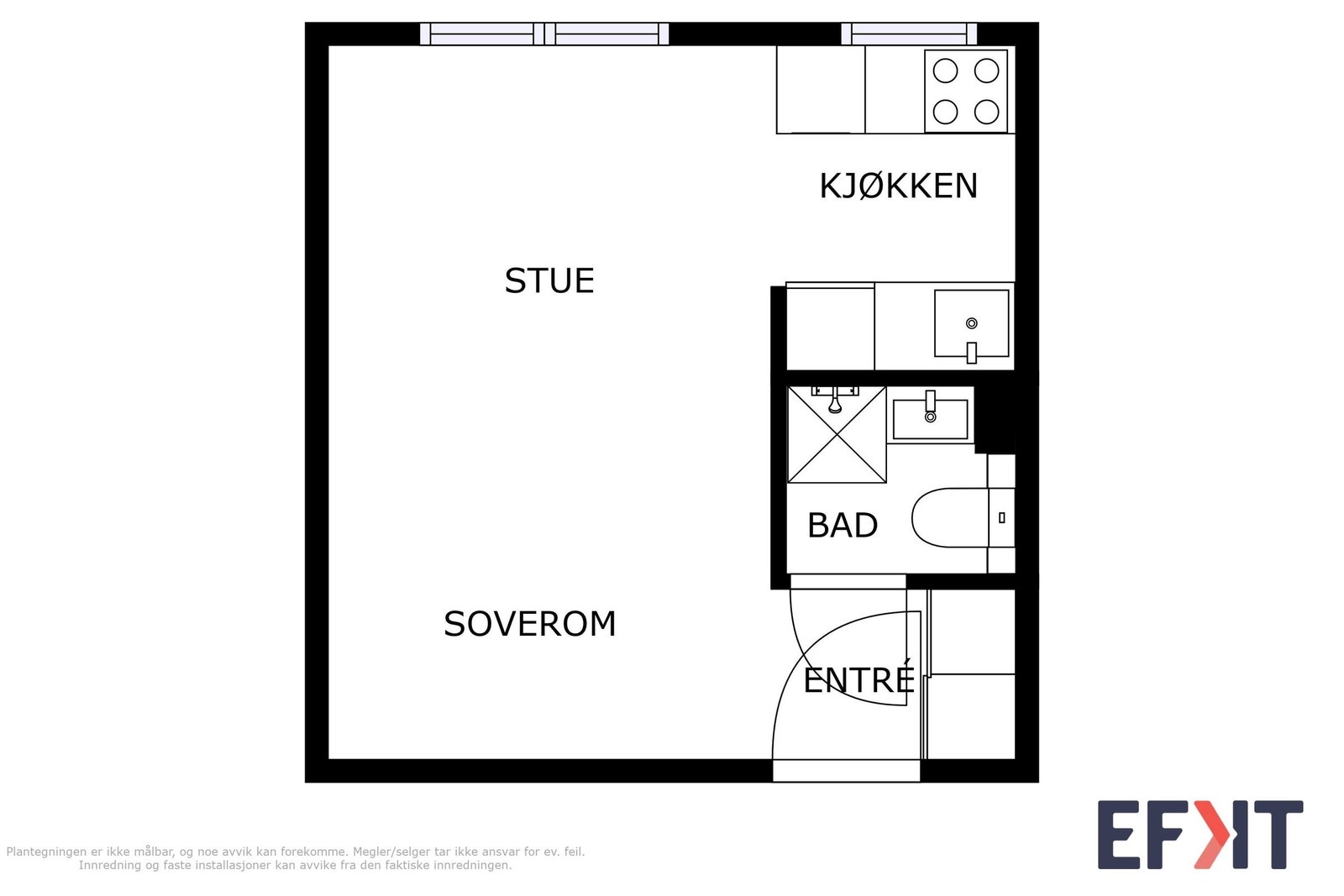 Plantegning. Galleribilde