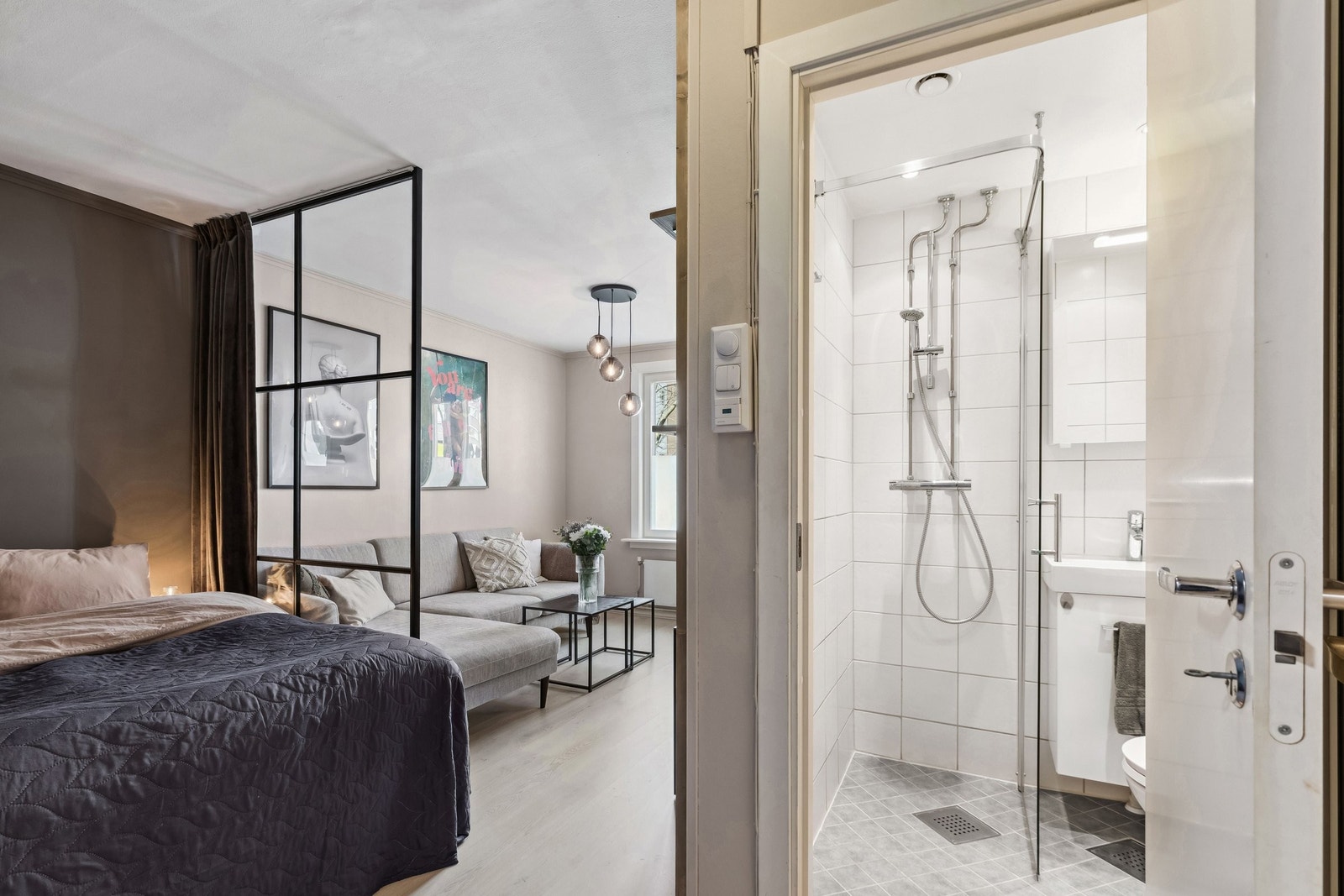 Fellesvaskeri i kjeller. Galleribilde