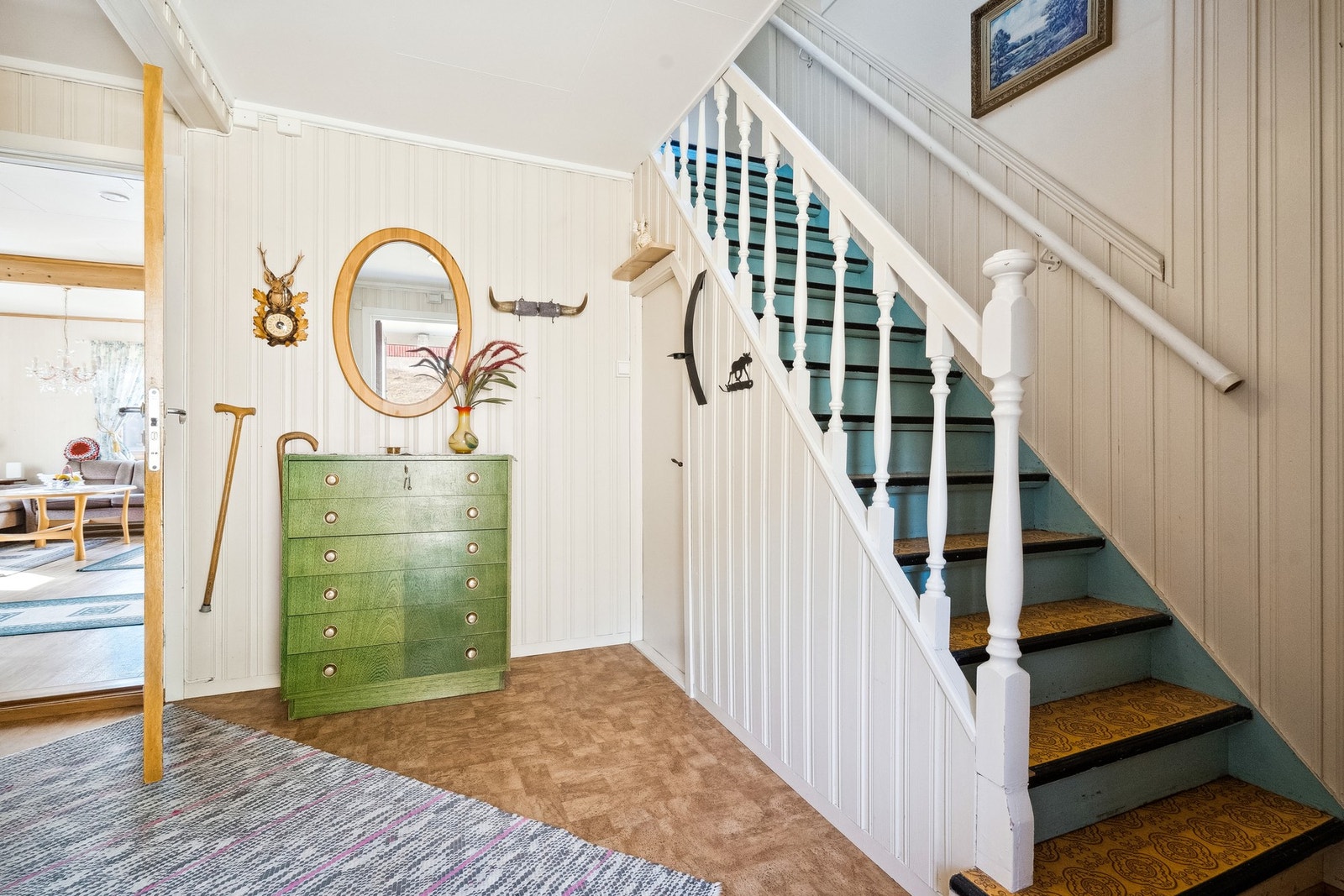 Gang i 1. etasje Galleribilde