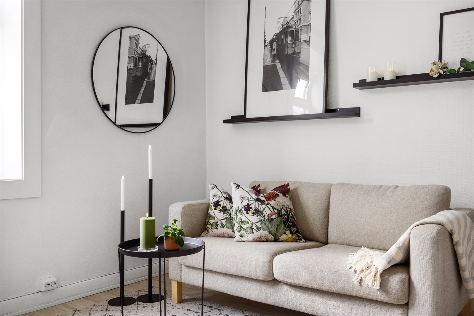 Et perfekt utgangspunkt for å innrede med egne møbler og gjenstander for å skape ditt personlige preg. Galleribilde