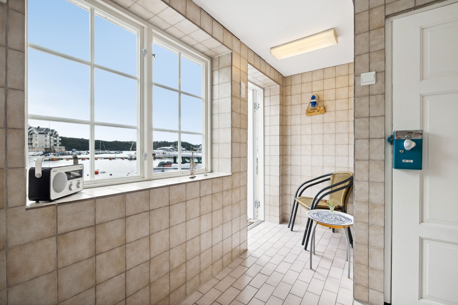 Vaskeri for båt og ferieturister Galleribilde