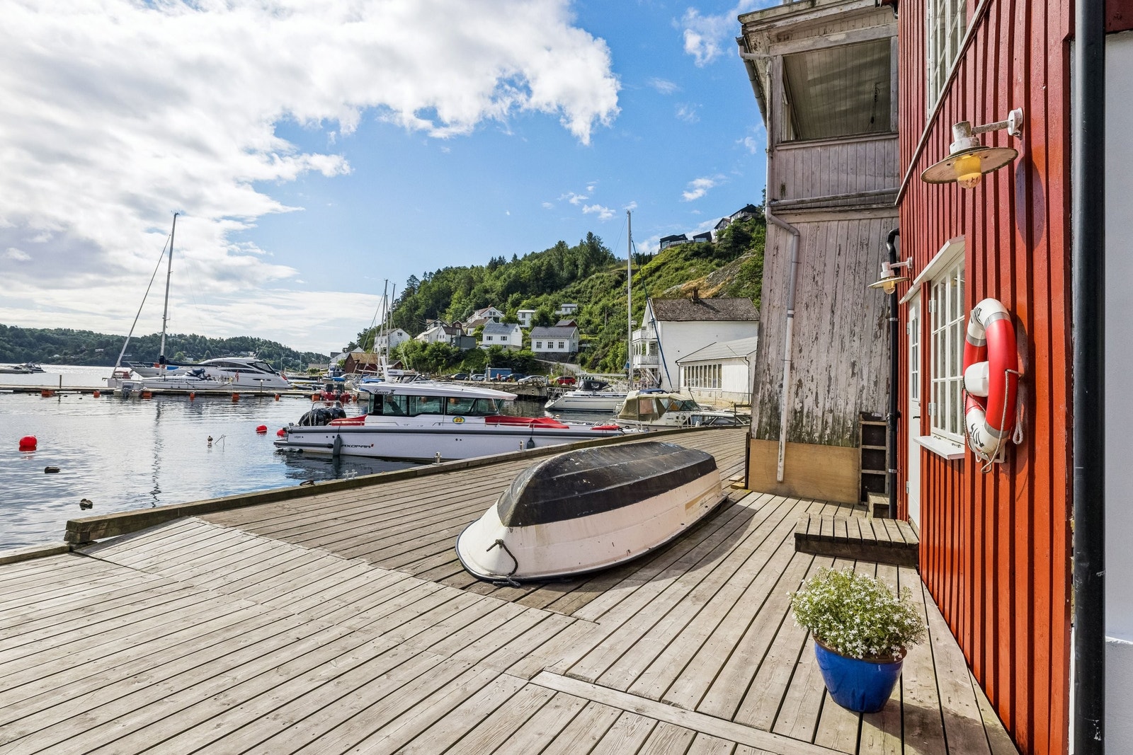 Båtplasser rett utenfor Galleribilde
