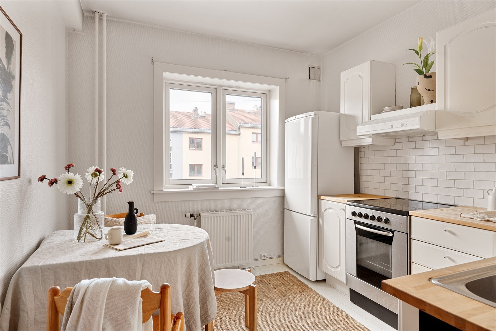 Leiligheten har et separat kjøkken. Galleribilde