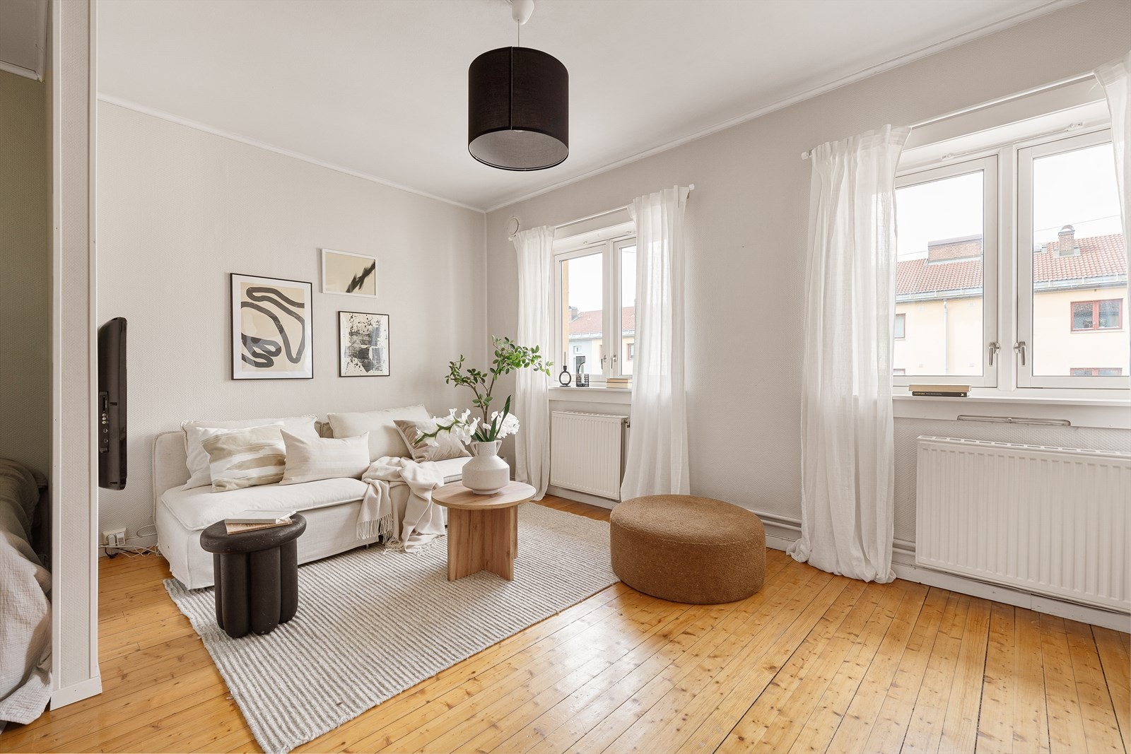 Originalt tregulv i alle rom (bortsett fra bad). Galleribilde