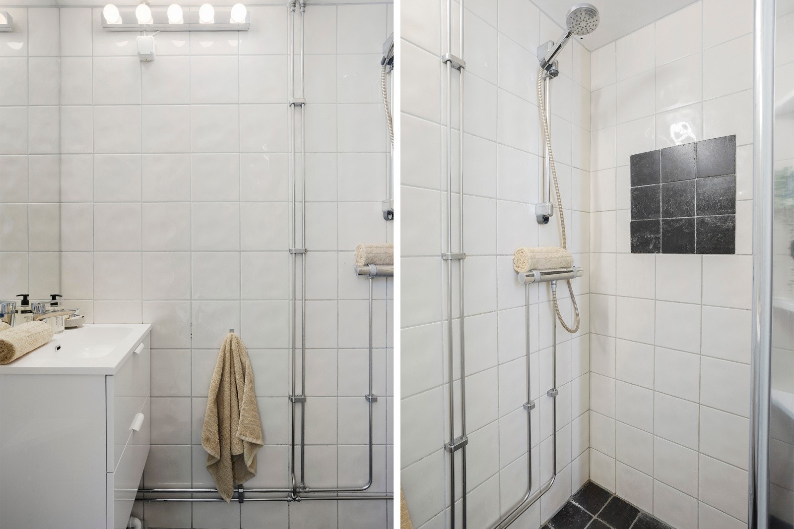 Dusjrom med inngang fra soverom. Galleribilde