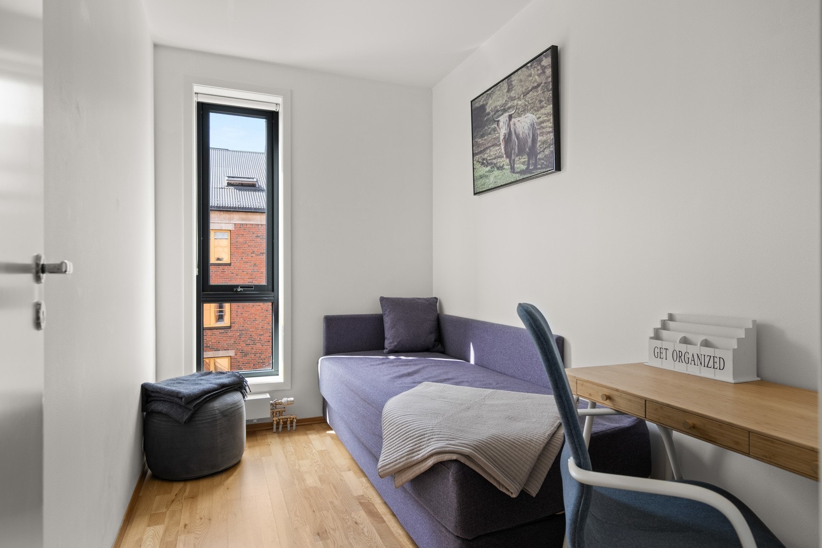 Soverom 2 passer perfetkt som gjesterom, barnerom, kontor etc. Galleribilde