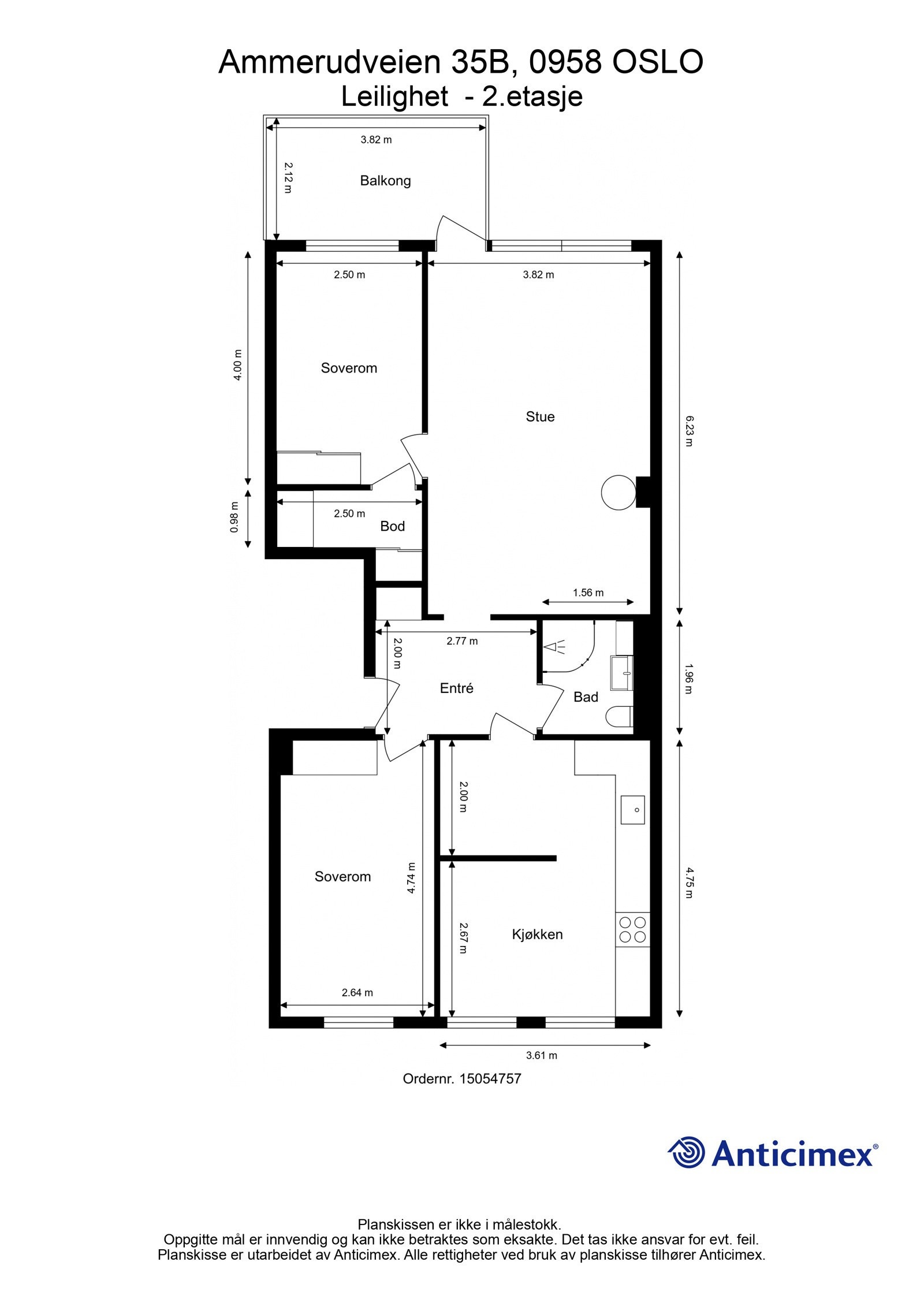Plantegning Galleribilde
