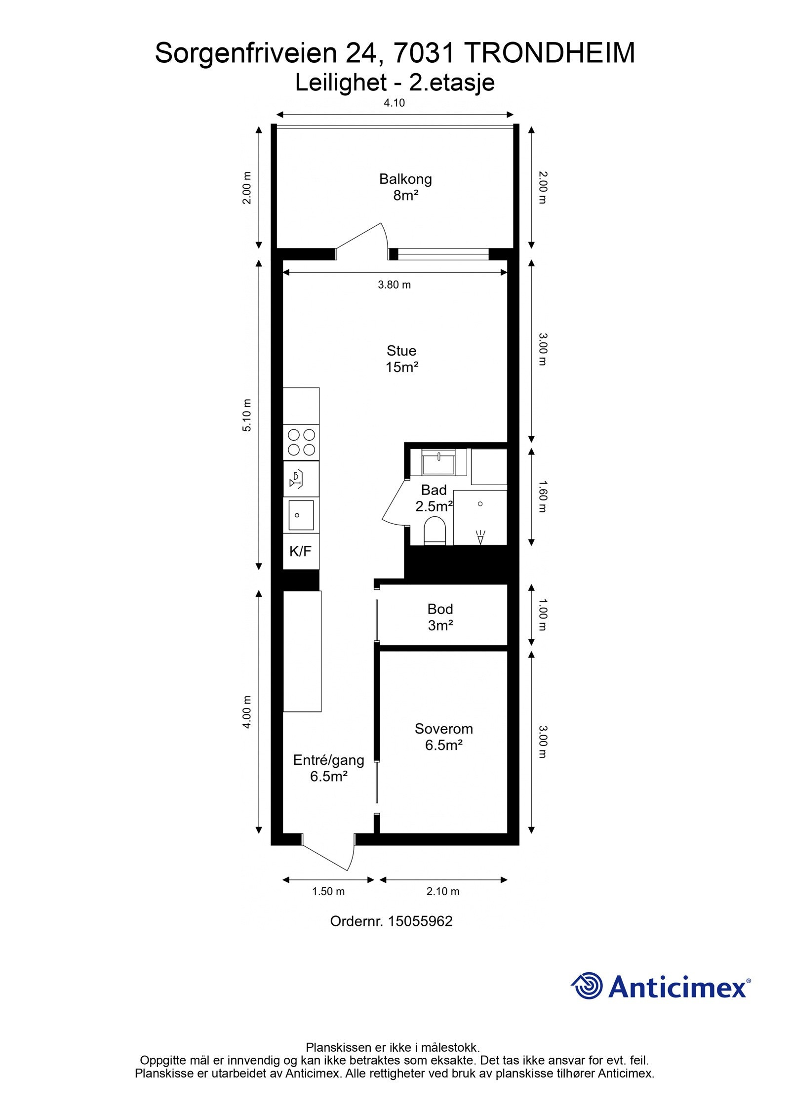 Plantegning. Galleribilde