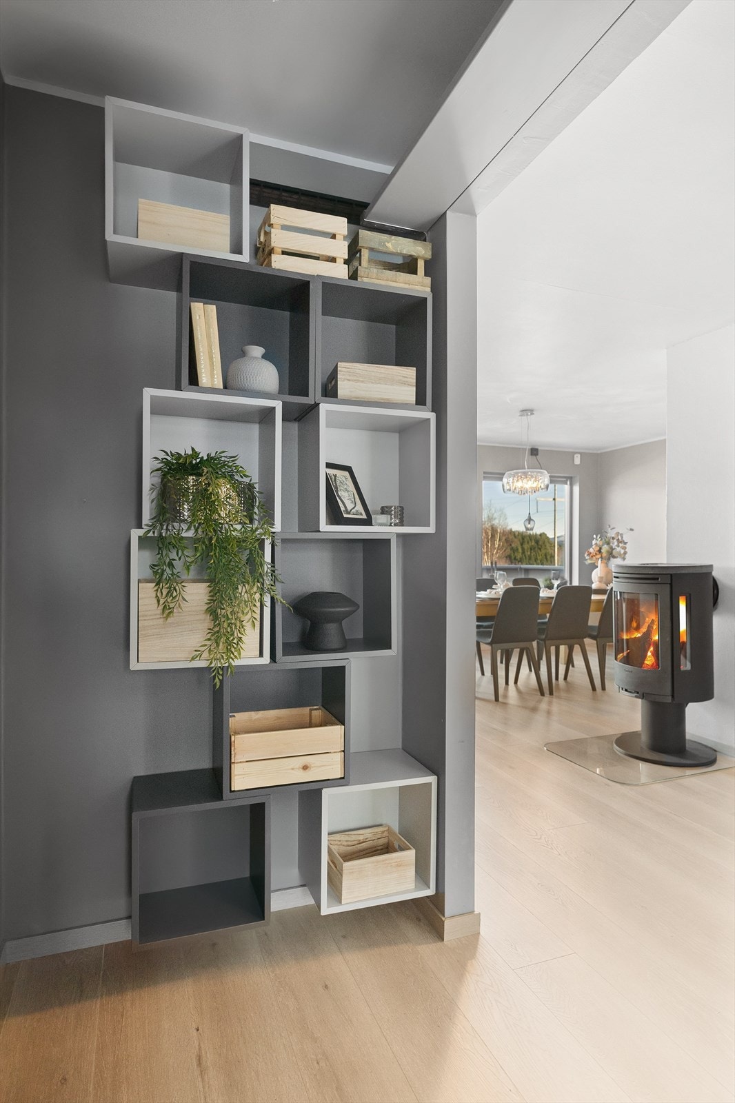 Mellomgang ved stue Galleribilde