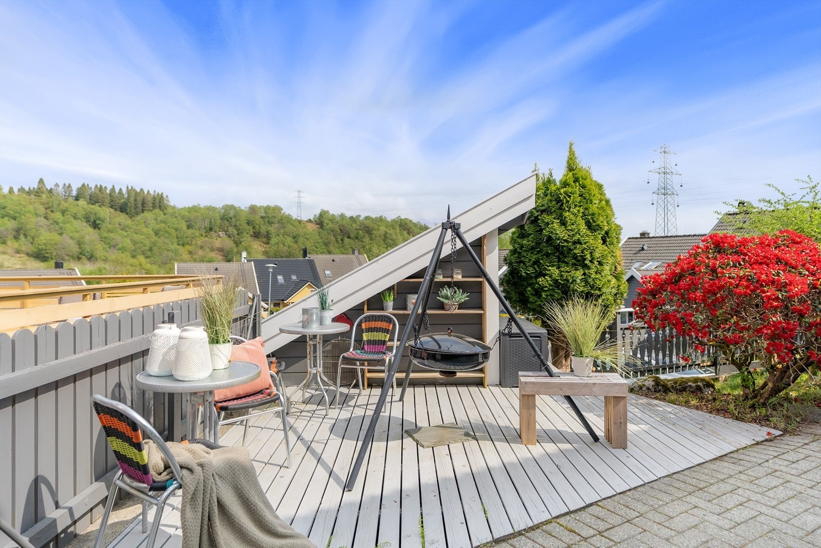 Felles uteplass Galleribilde