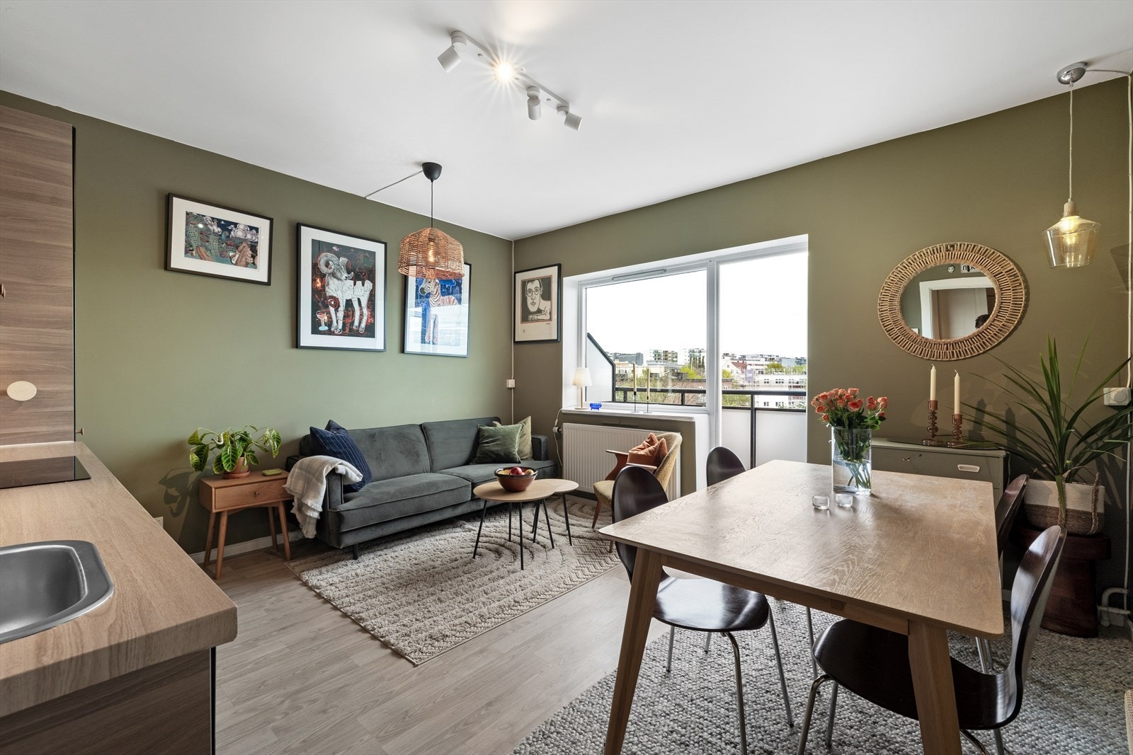 - En lys og innbydende 2-roms andelsleilighet med sentral og attraktiv beliggenhet på Sinsen - Galleribilde