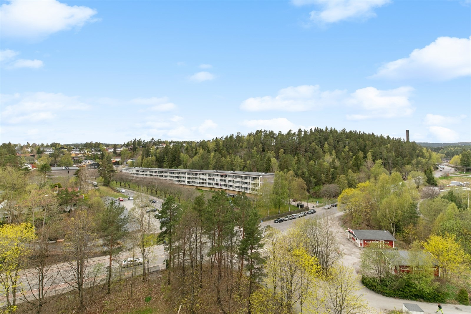 Sjarmerende utsyn over de grønne omgivelsene. Galleribilde