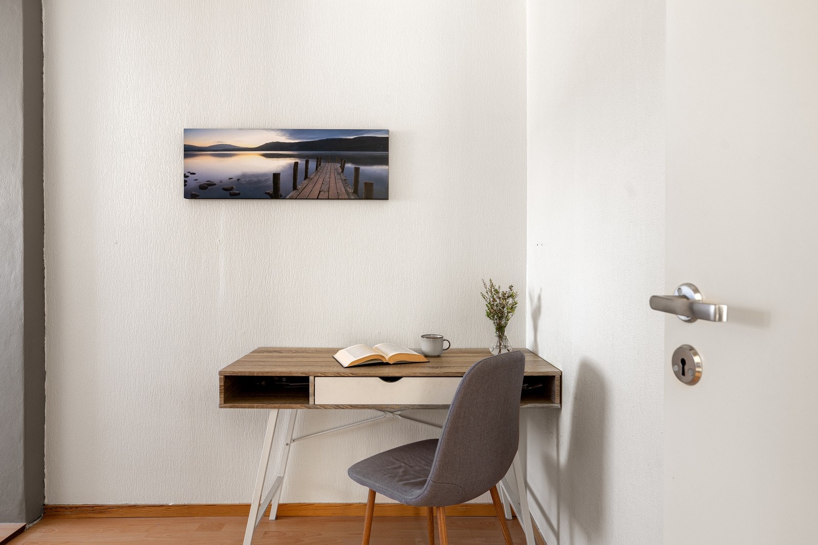 Rommet har plass til hjemmekontor. Galleribilde