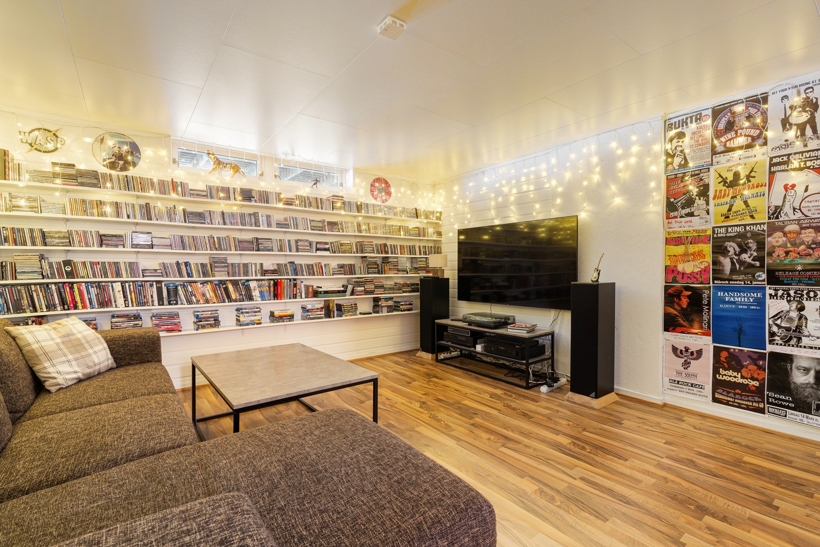 Gode møbleringsmuligheter og stort potensiale til å kunne omgjøres til hjemmekontor eller treningsrom. Galleribilde