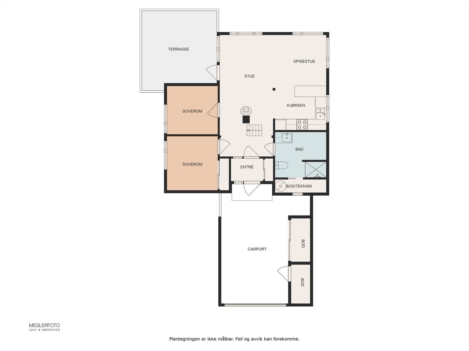 Planskisse hovedplan. Galleribilde