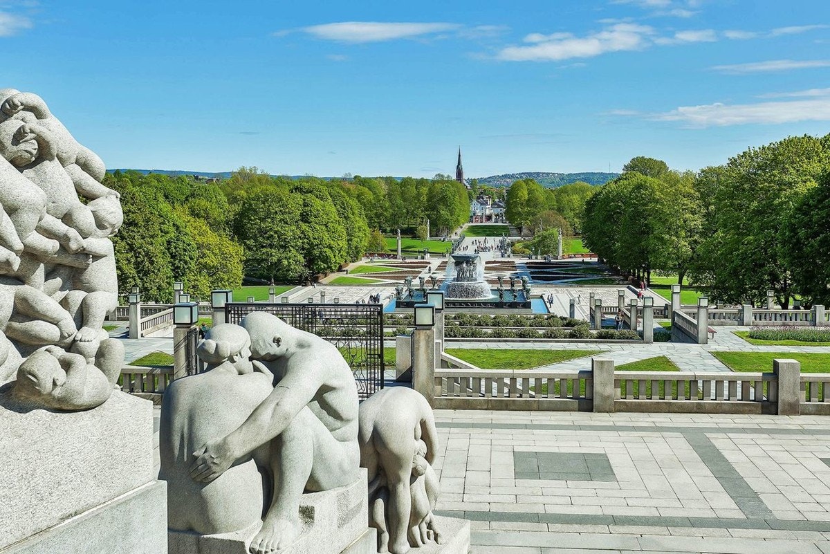Frognerparken. Galleribilde