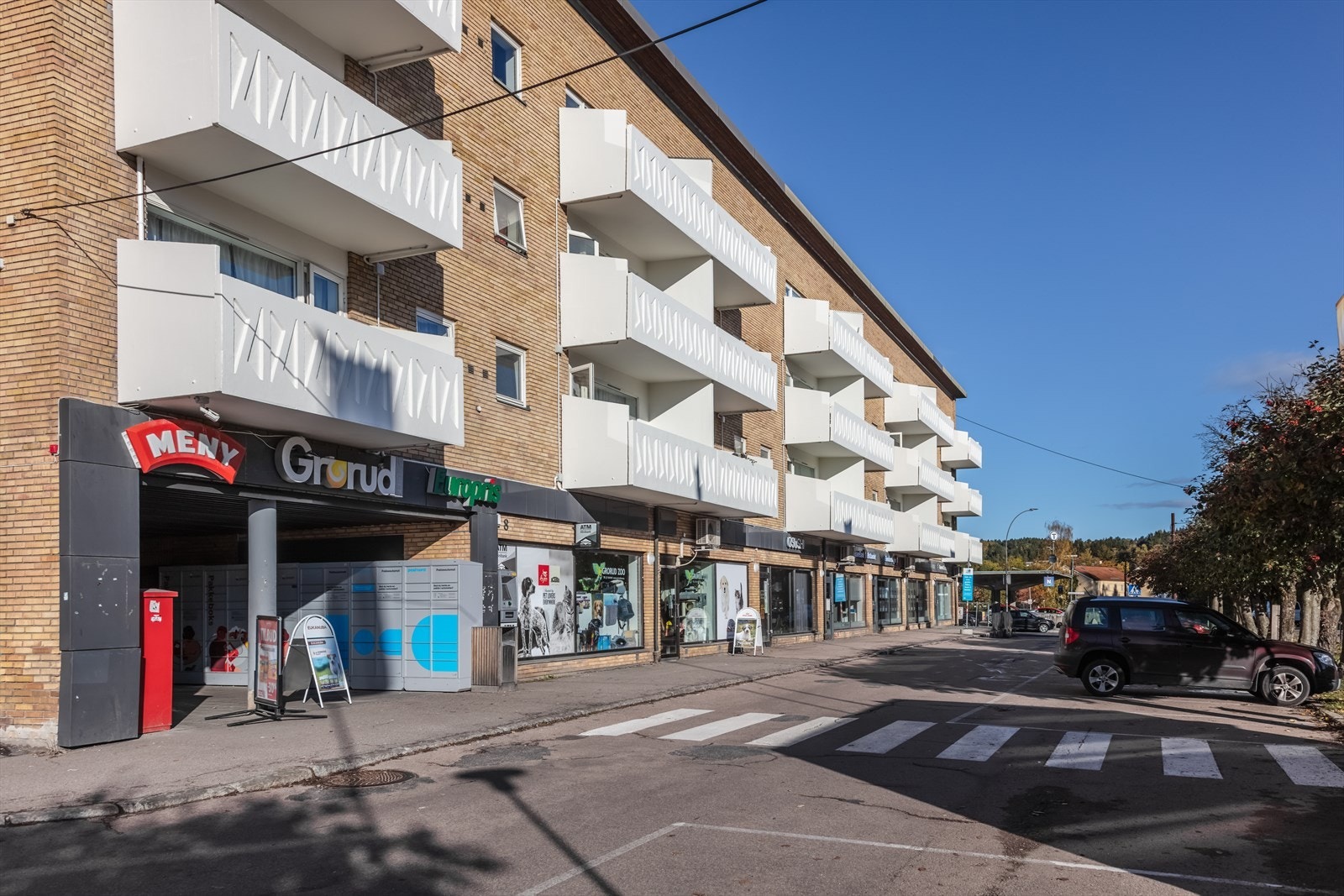 Kort vei til Grorud Senter. Galleribilde