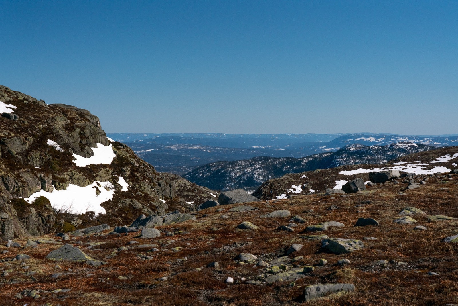Bjønnskortenatten, 1020 moh er en fin tur fra hytta både sommer som vinter Galleribilde
