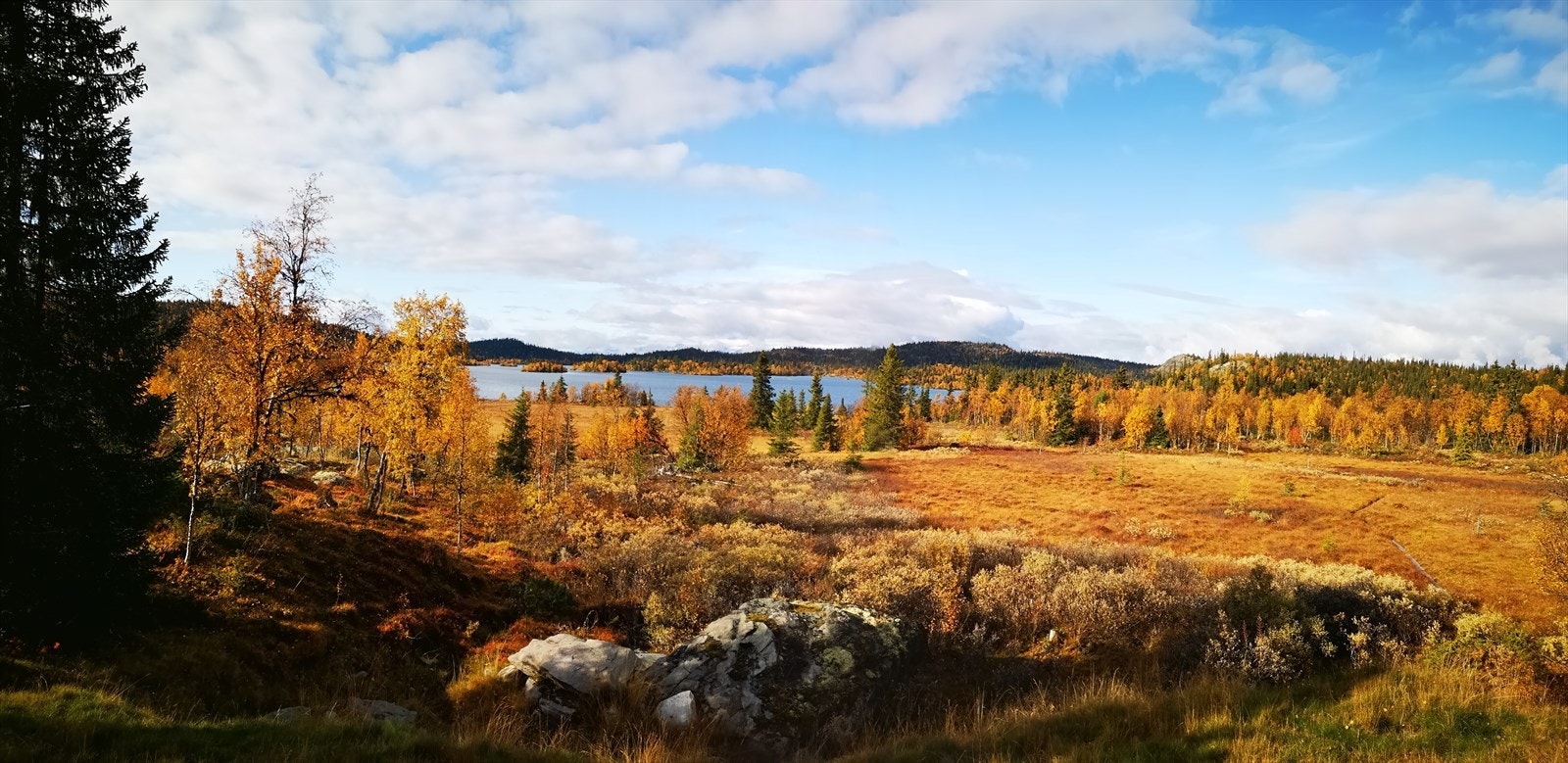 Fra Beito er det kort vei til fantastiske turområder. Her ved Øyangen. Galleribilde