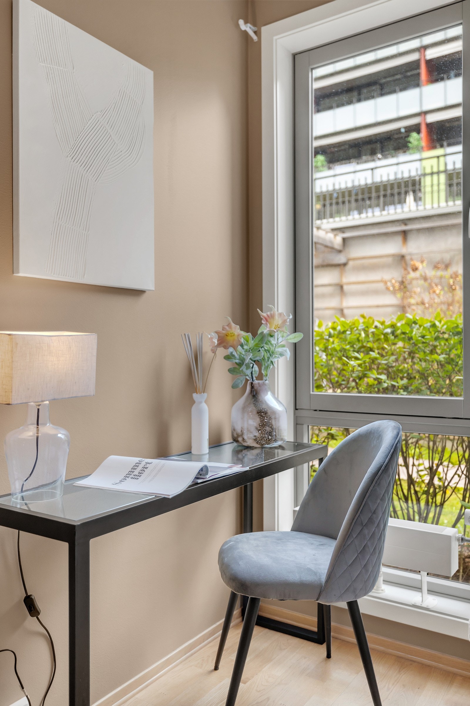 Fint å innrede med egen arbeidskrok Galleribilde